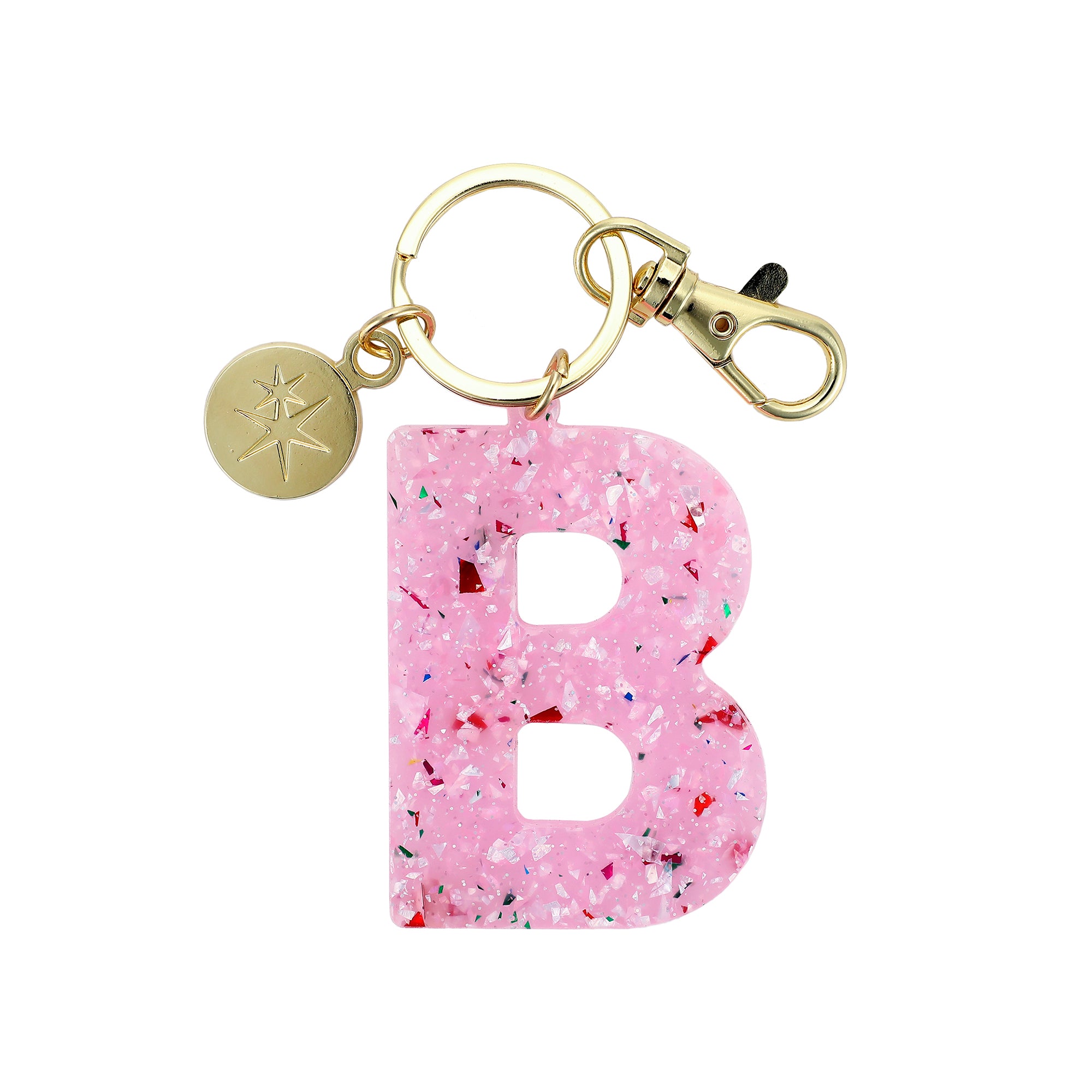 Monogram Letter Bag Charms (A, B, C, J, K, L, M, S)