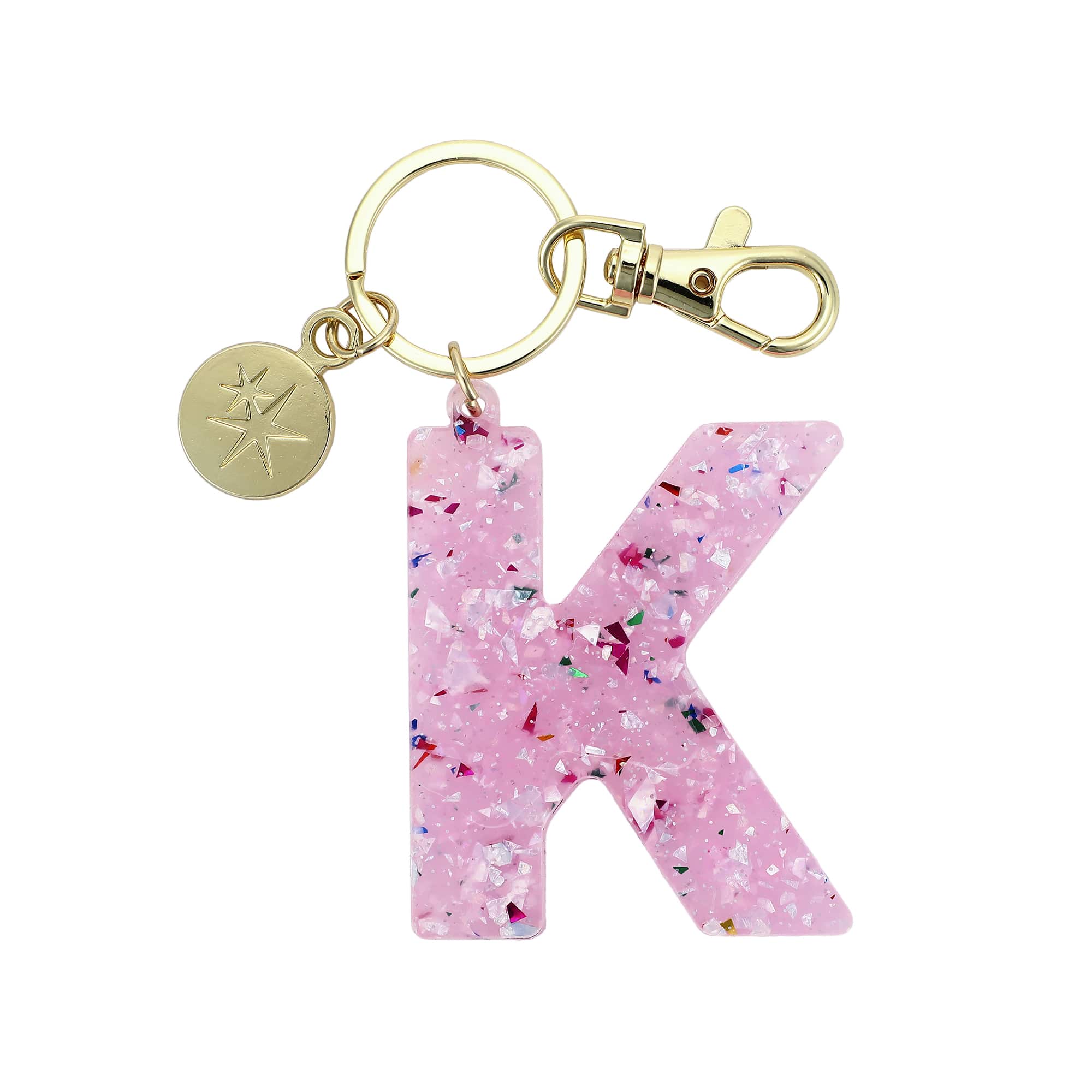 Monogram Letter Bag Charms (A, B, C, J, K, L, M, S)