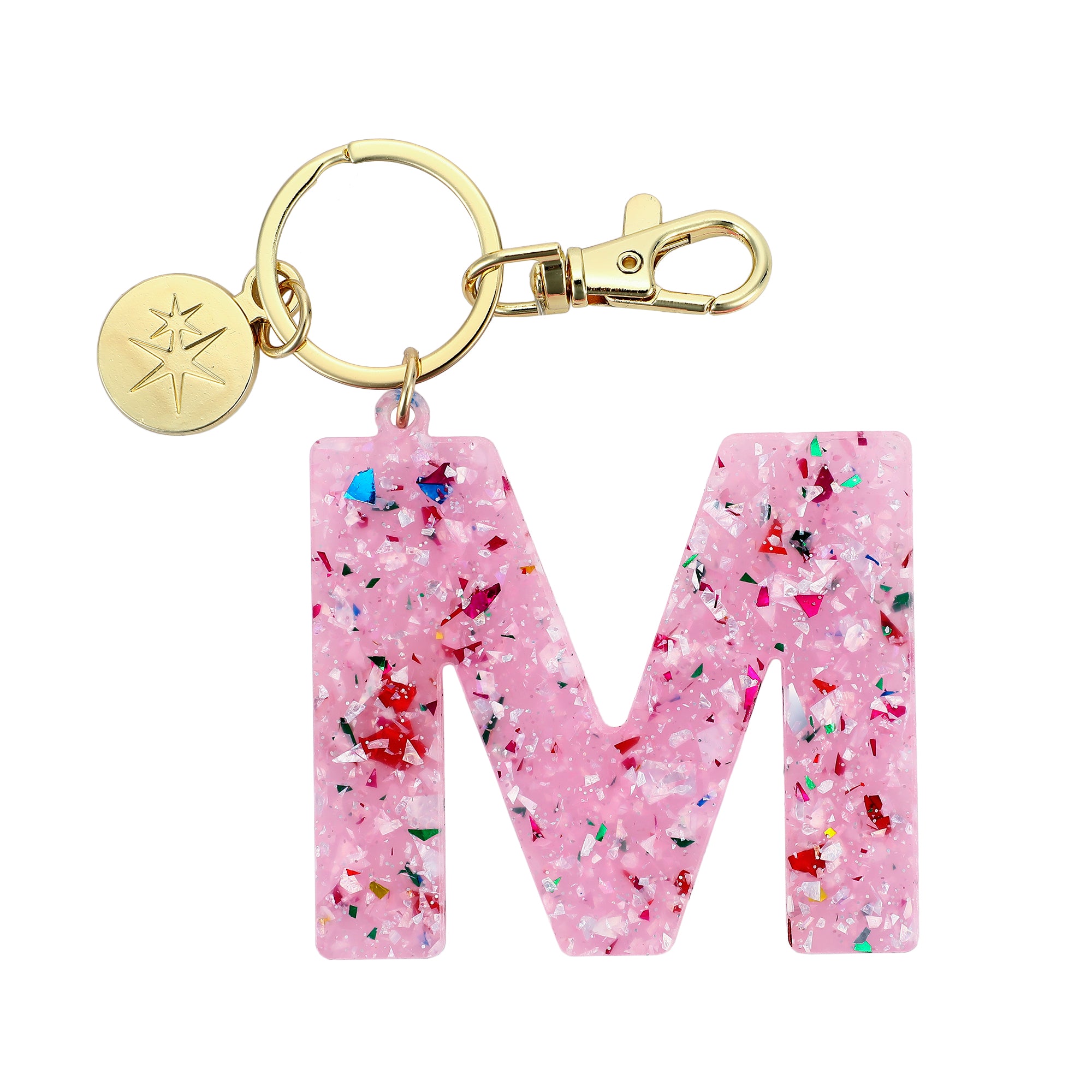 Monogram Letter Bag Charms (A, B, C, J, K, L, M, S)