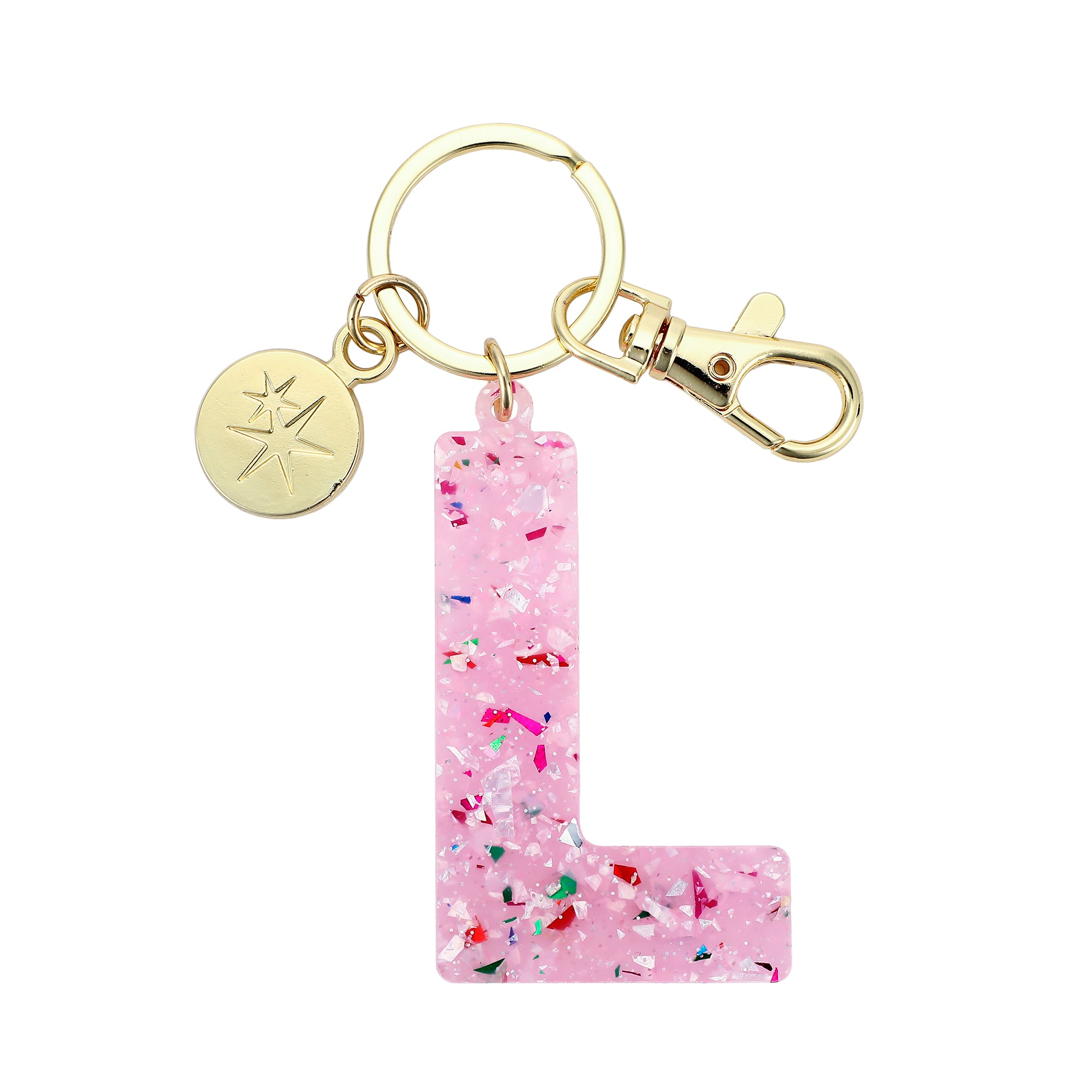 Monogram Letter Bag Charms (A, B, C, J, K, L, M, S)