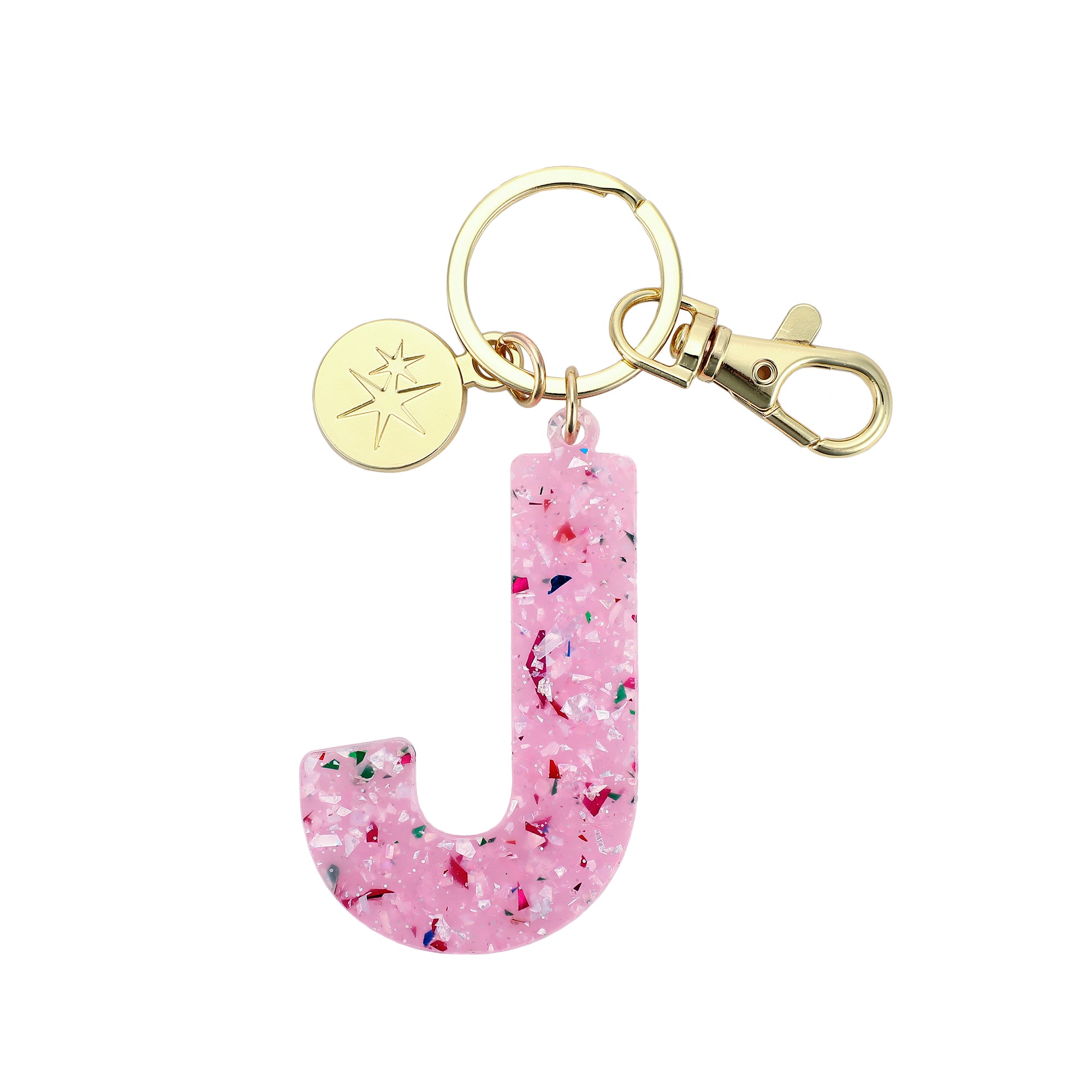 Monogram Letter Bag Charms (A, B, C, J, K, L, M, S)