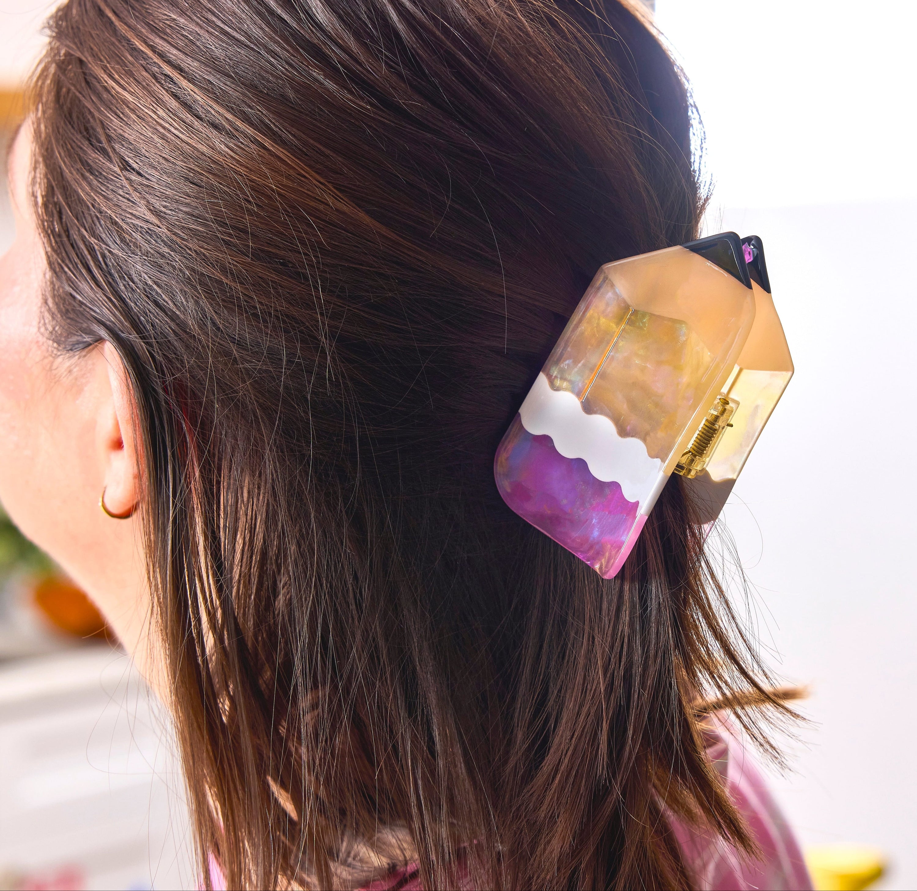 Pencil Hair Claw Clip