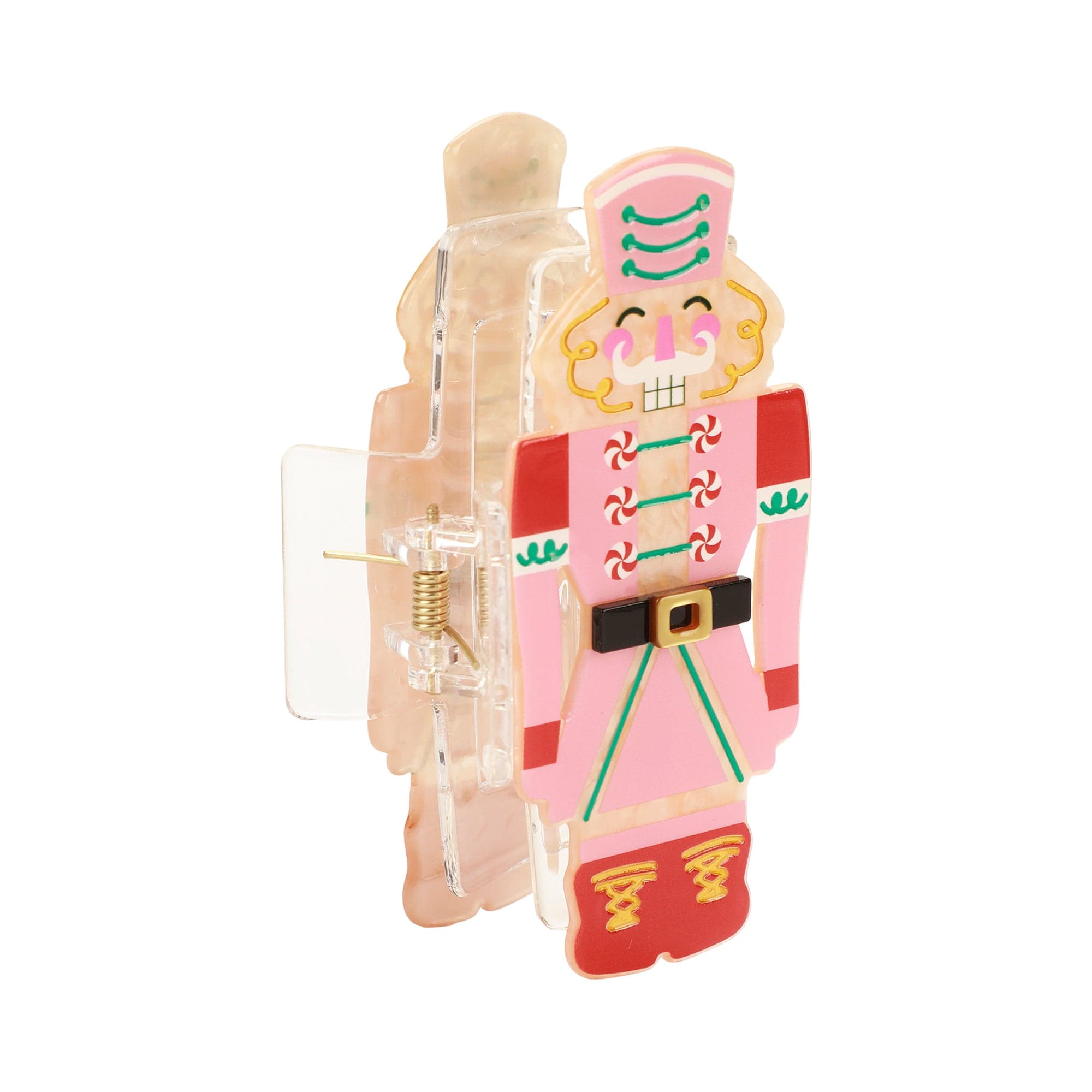 Nutcracker Holiday Hair Claw Clip