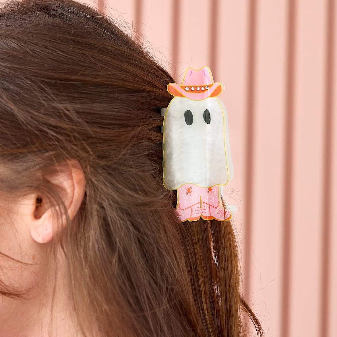 Cow-Gouhl Ghost Hair Claw Clip