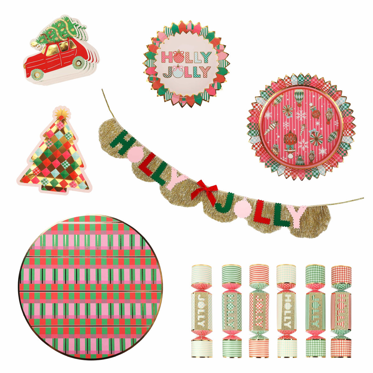 Holly Jolly Ultimate Holiday Party & Decor Kit