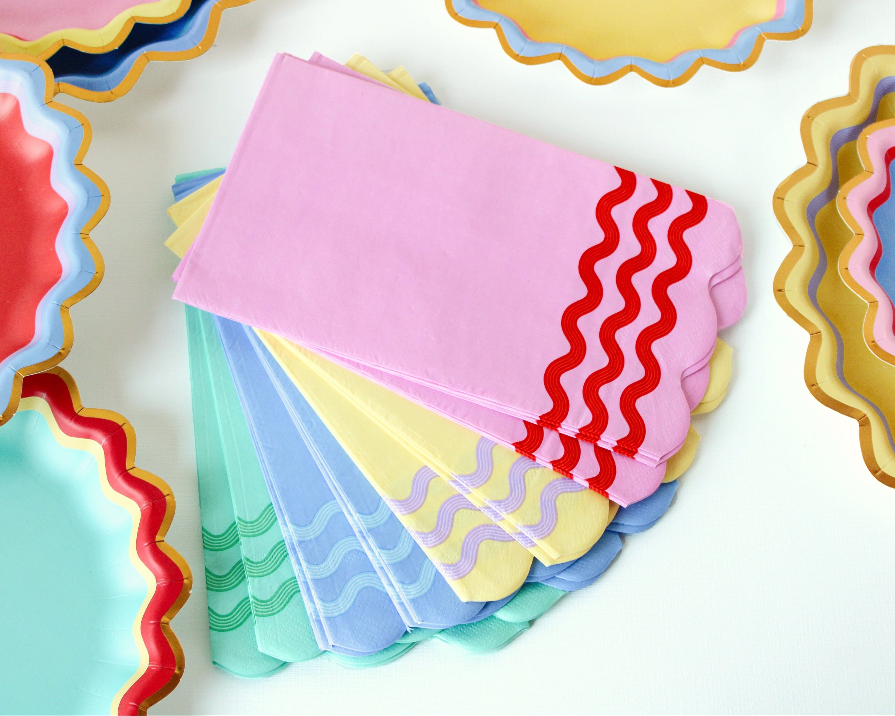 Ric Rac Rainbow Tableware Party Kit