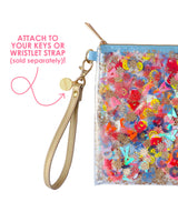 Little Letters Confetti Everything Pouch