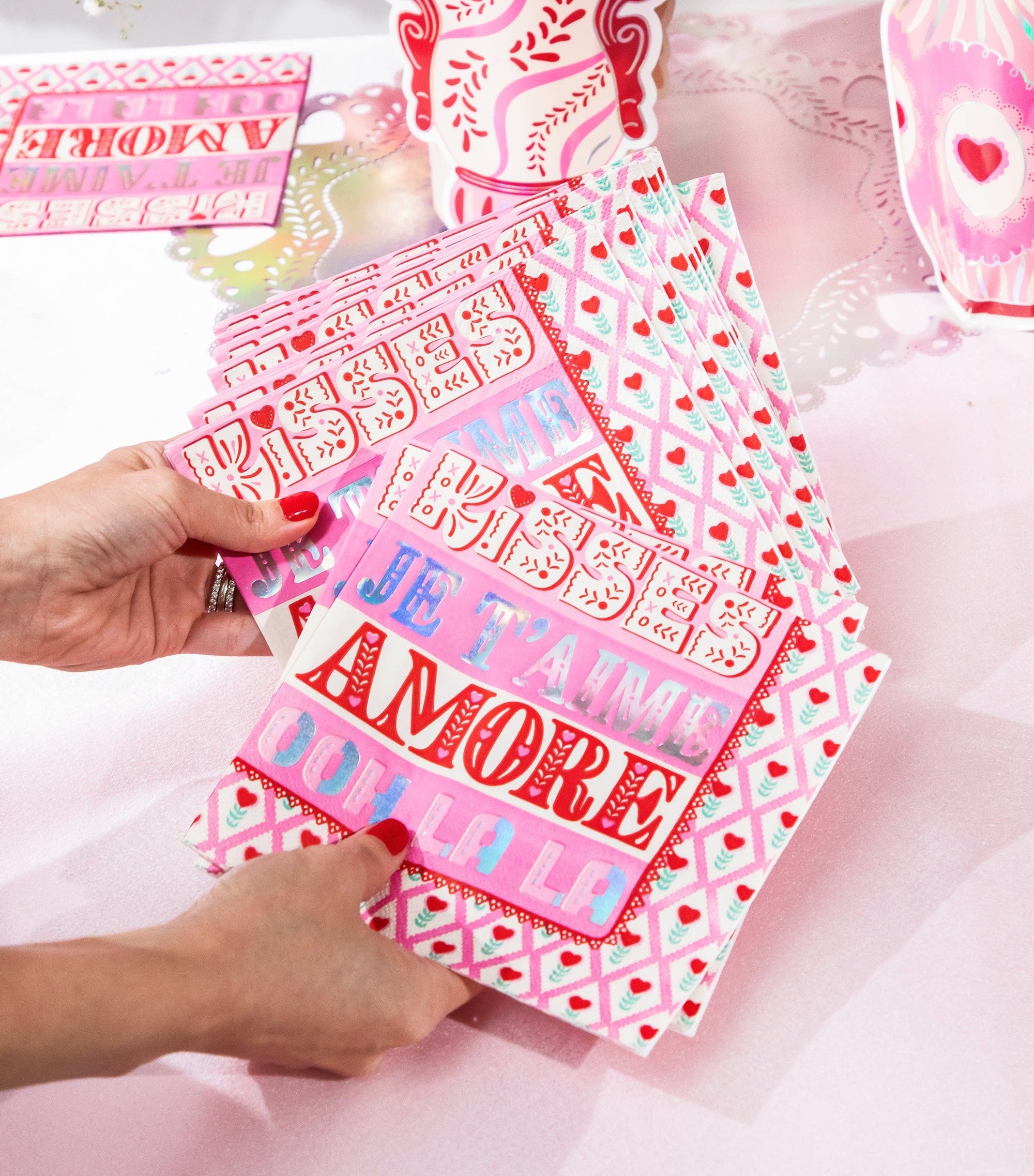 Ooh La Love Valentine's Napkins (20 count)