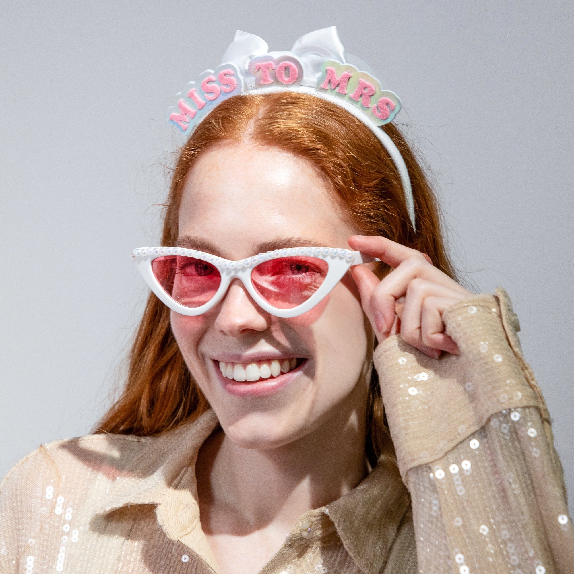 Bride & Babes Bachelorette & Wedding Novelty Glasses (4 ct)