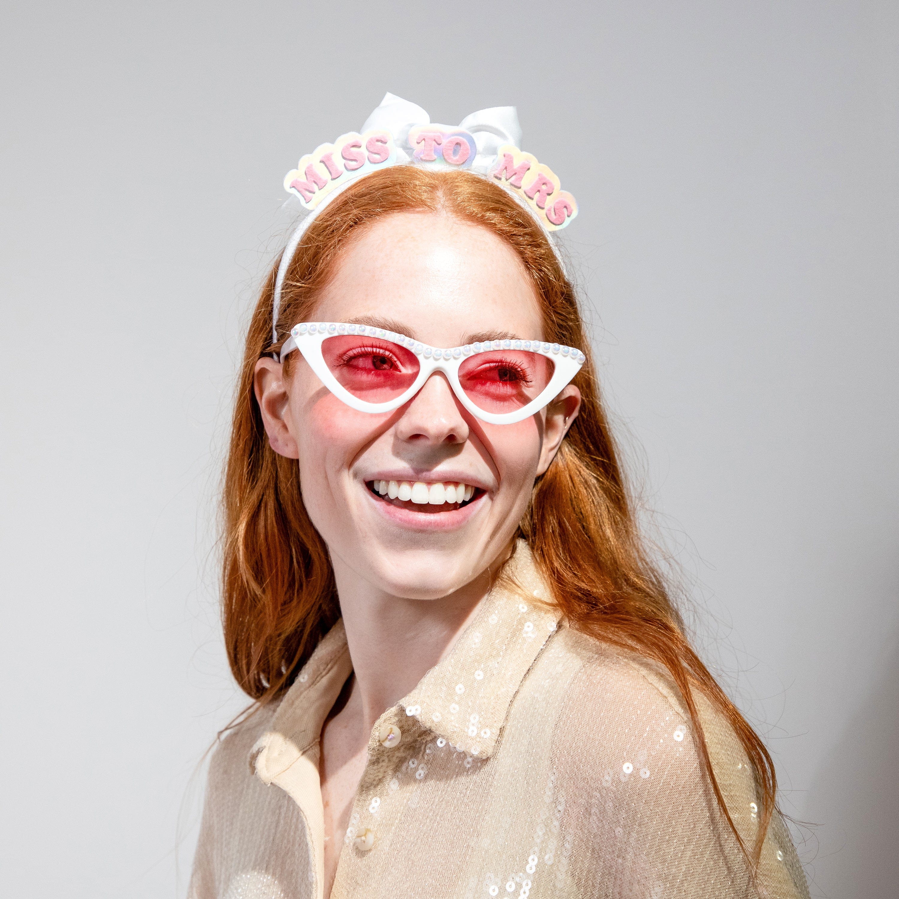 Bride & Babes Bachelorette & Wedding Novelty Glasses (4 ct)