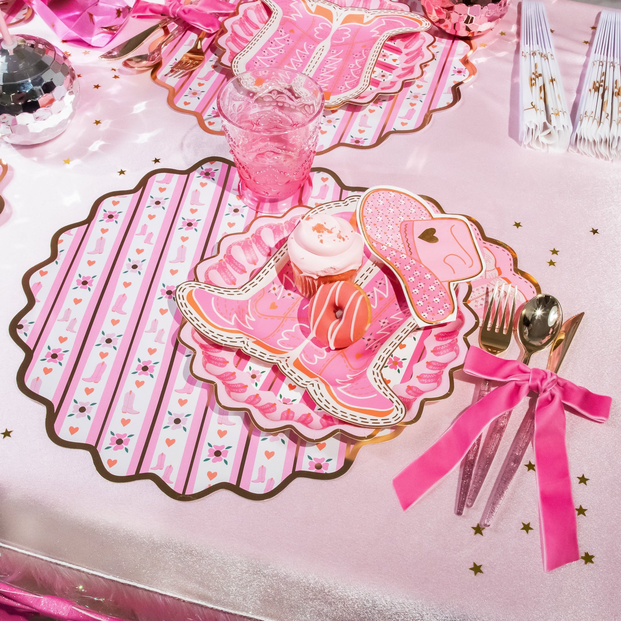 Better With Boots Tableware Party Kit