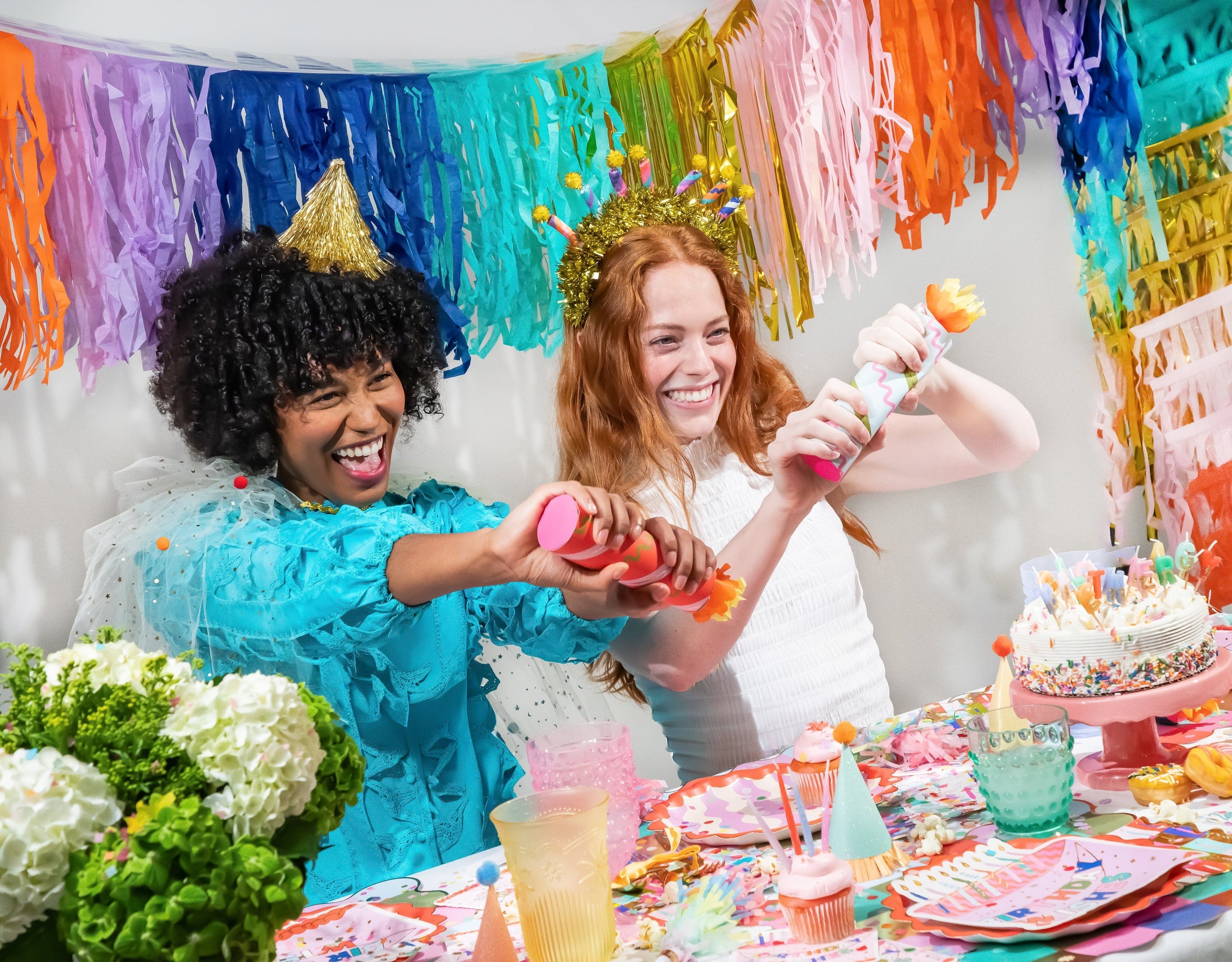 Birthday Bash Confetti Poppers (6 count)