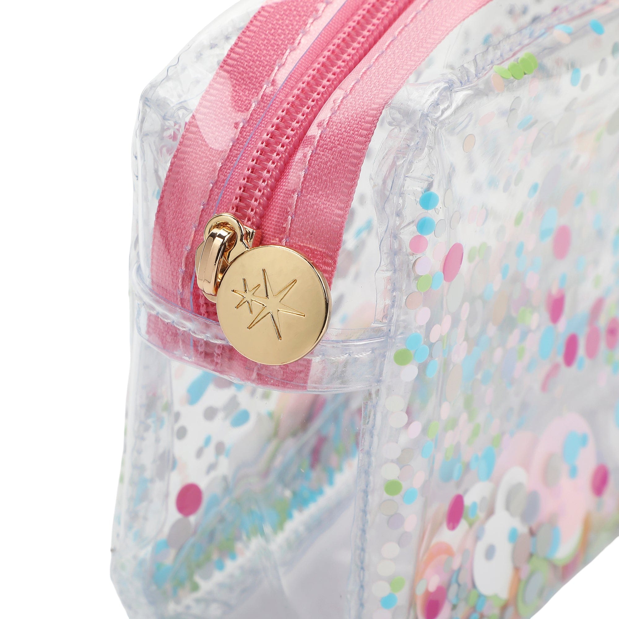 Clear Vinyl Pouch Confetti