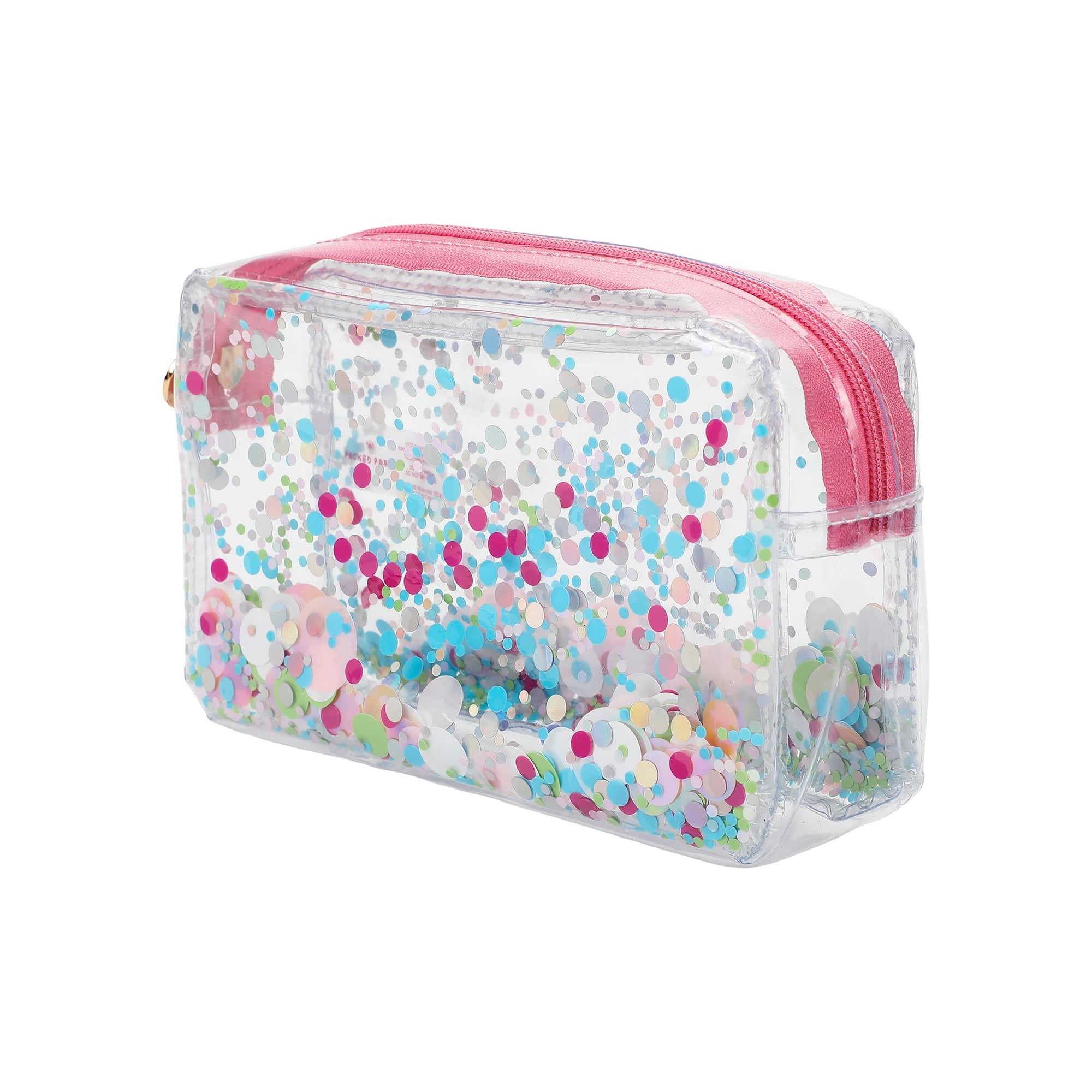 Clear Vinyl Pouch Confetti