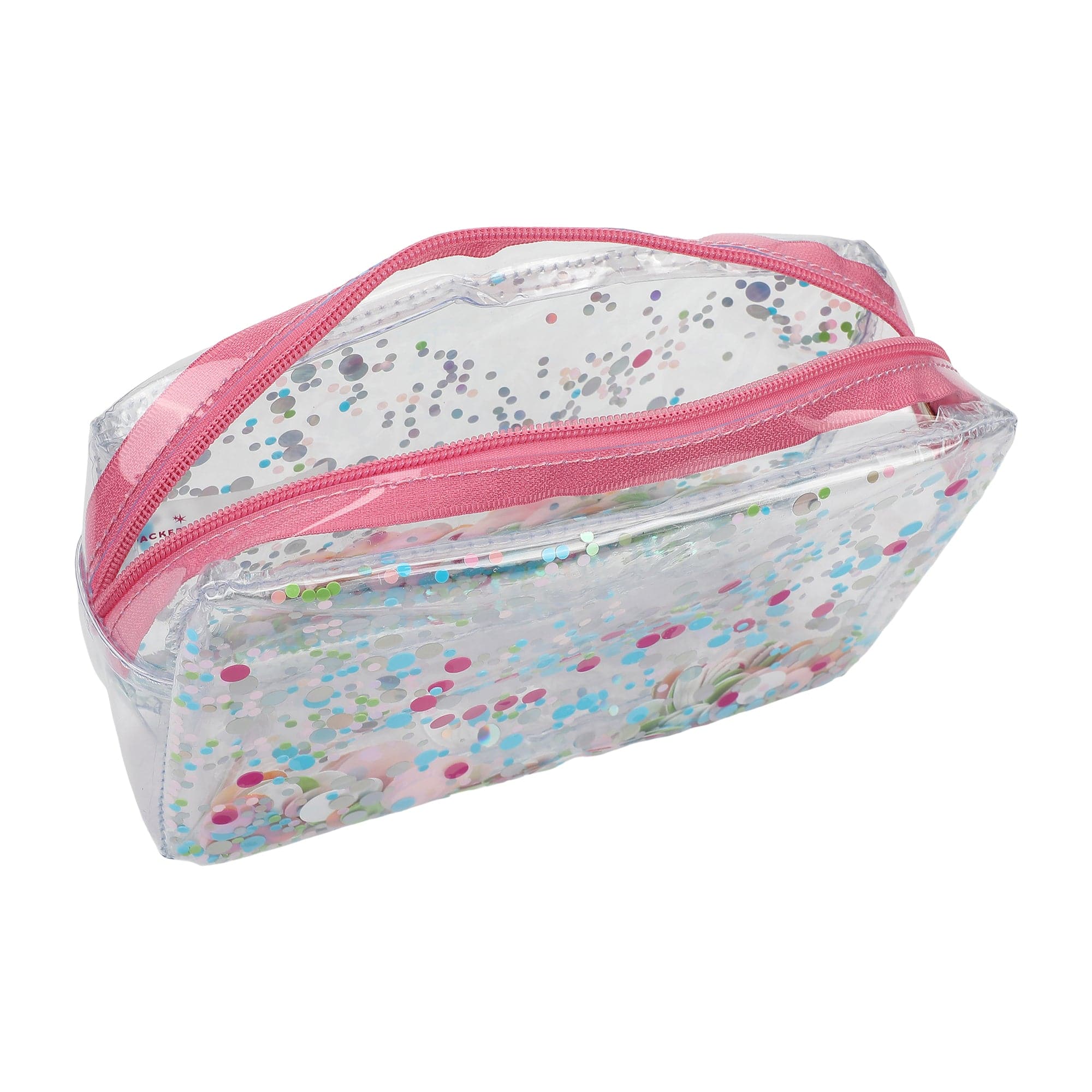Clear Vinyl Pouch Confetti