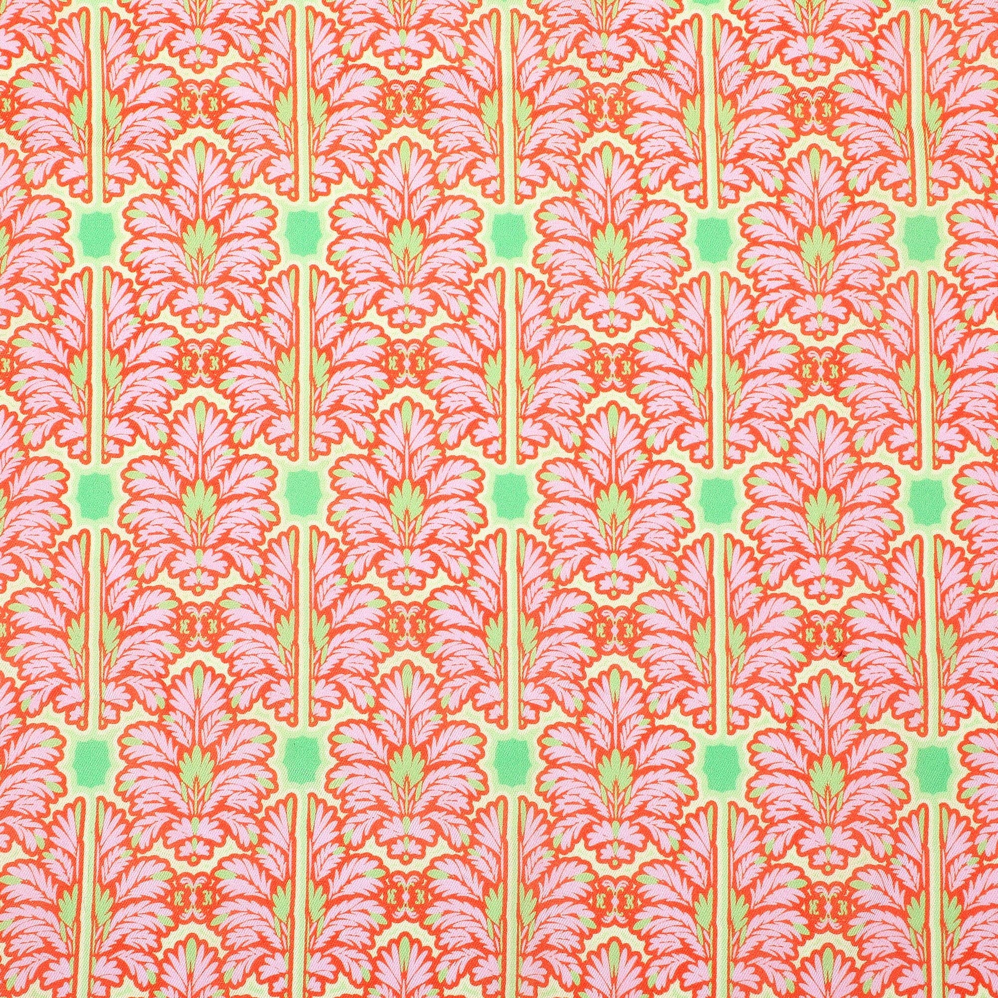 Pink Palm Satin Anything Scarf