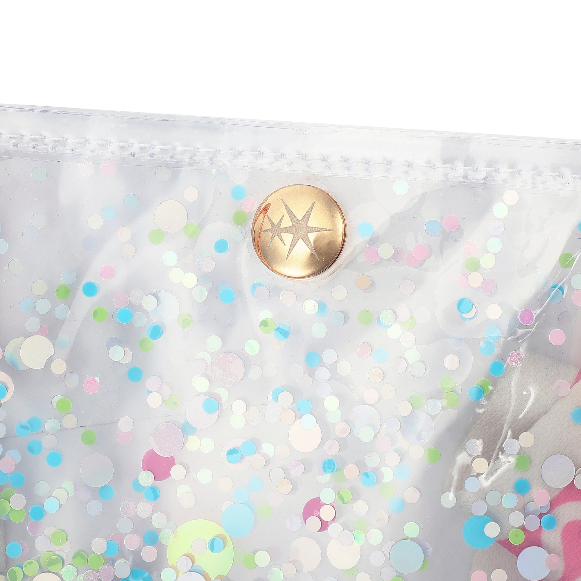 Confetti Clear Vinyl Tote Bag