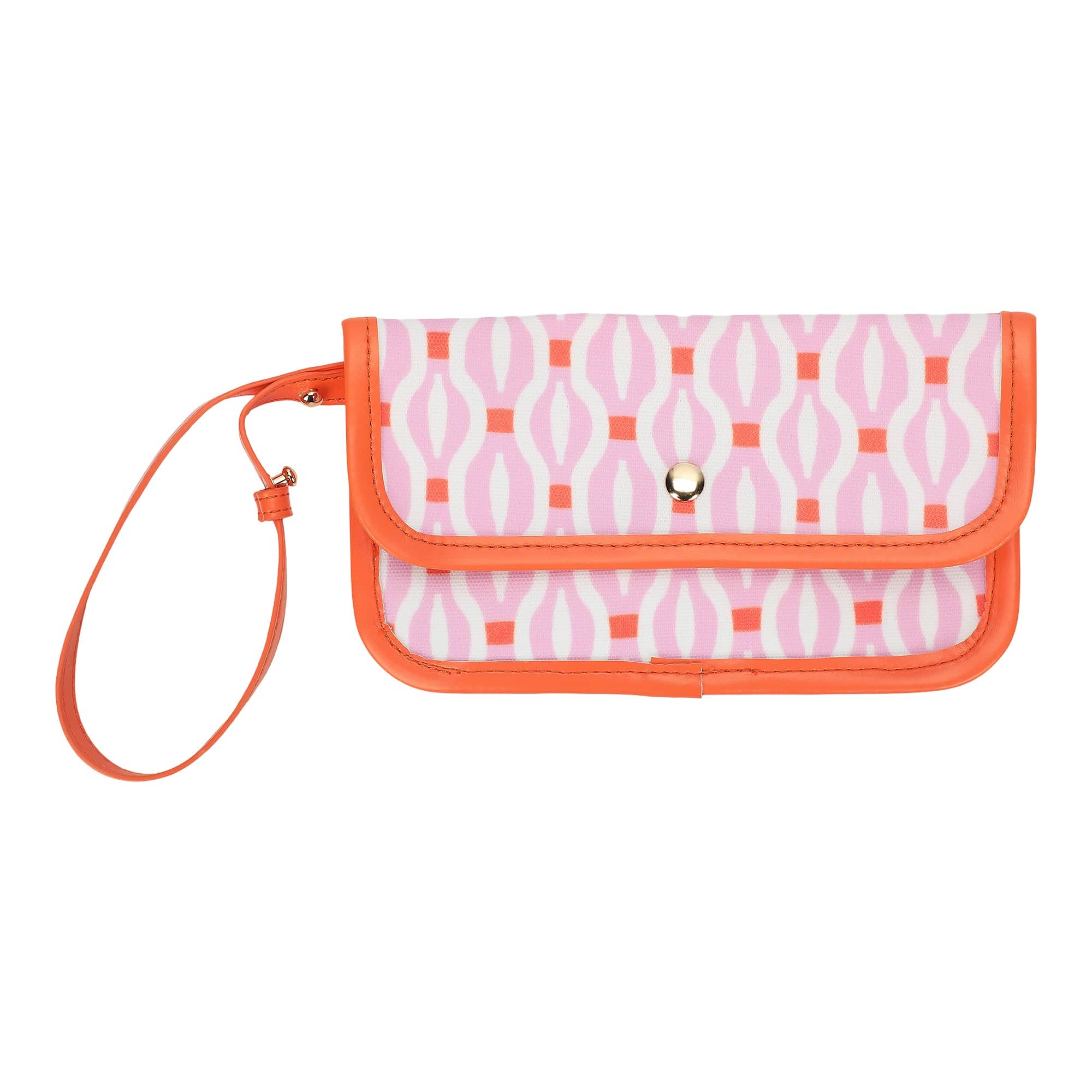 Geo Chic Oversized Tote with Wallet