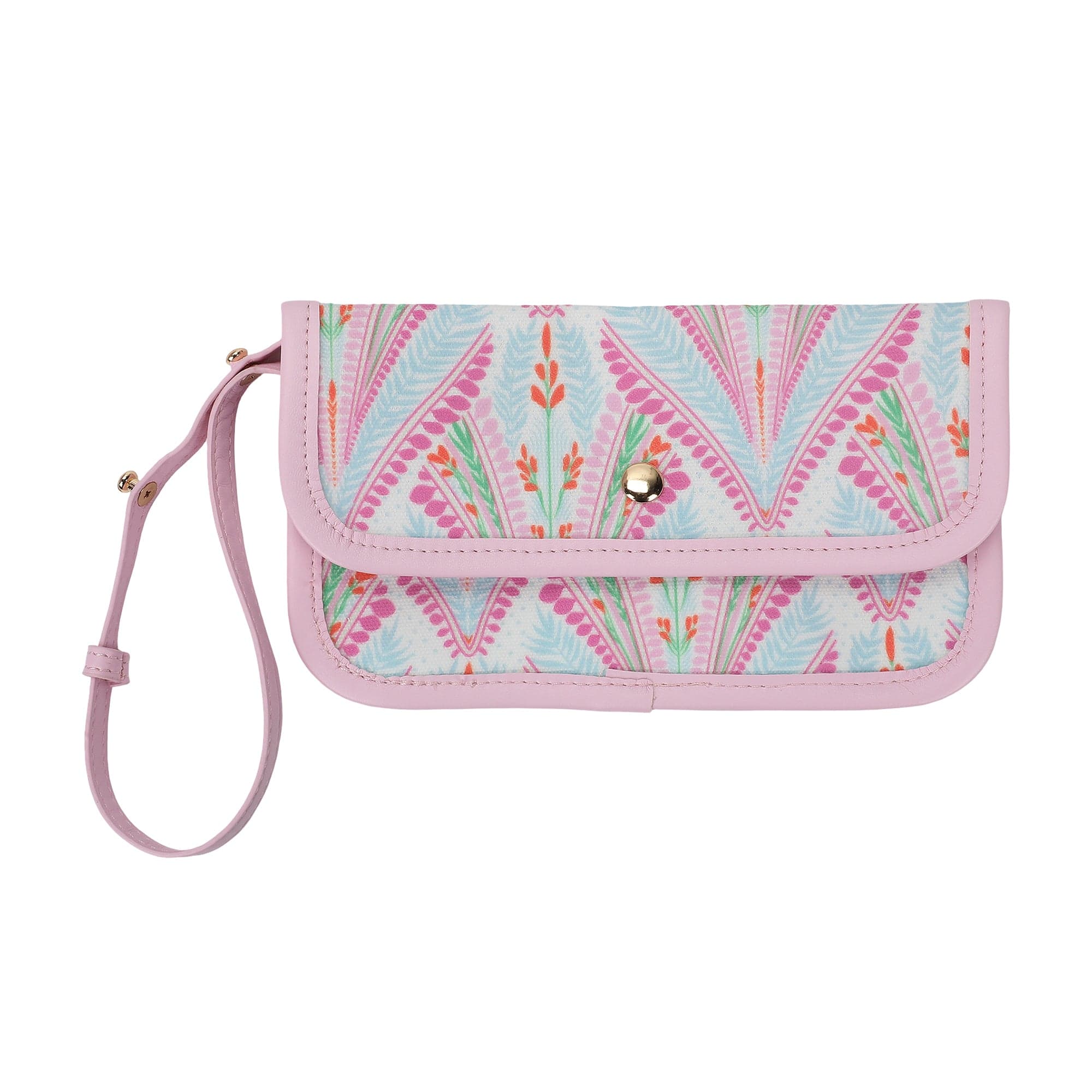 Petals & Plumes Oversized Tote with Wallet