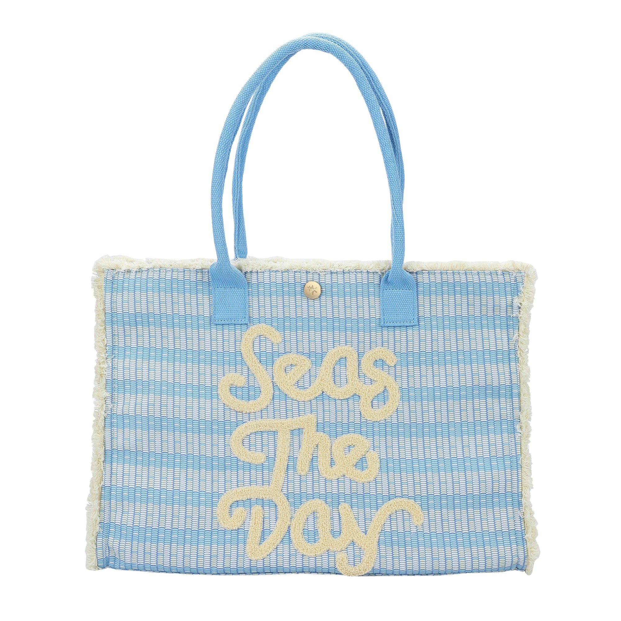Seas The Day Canvas Tote Bag