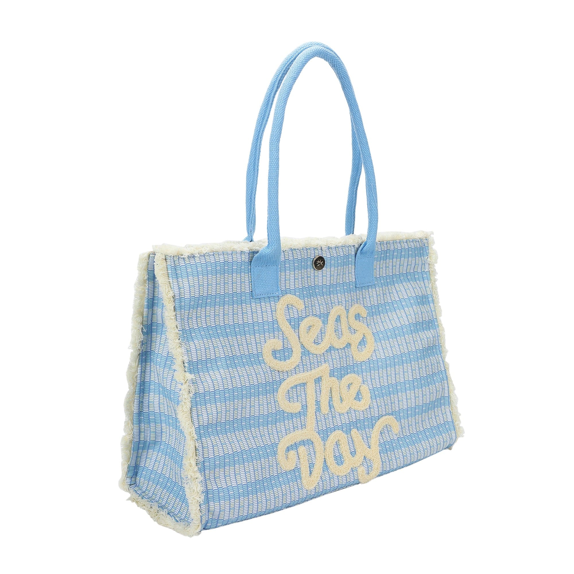 Seas The Day Canvas Tote Bag