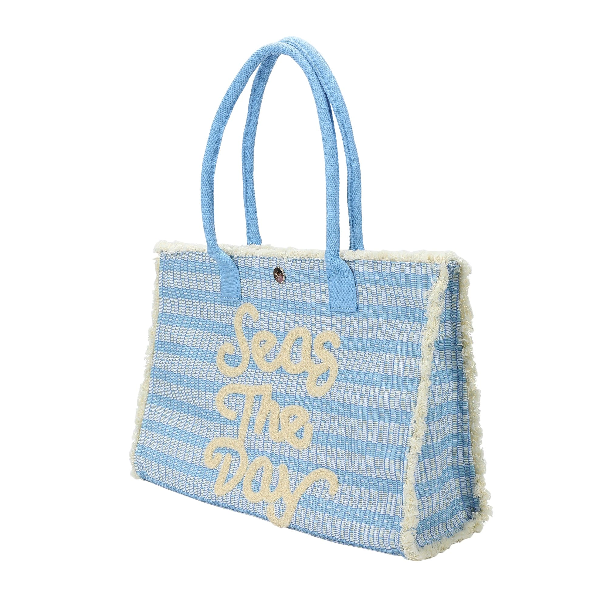 Seas The Day Canvas Tote Bag