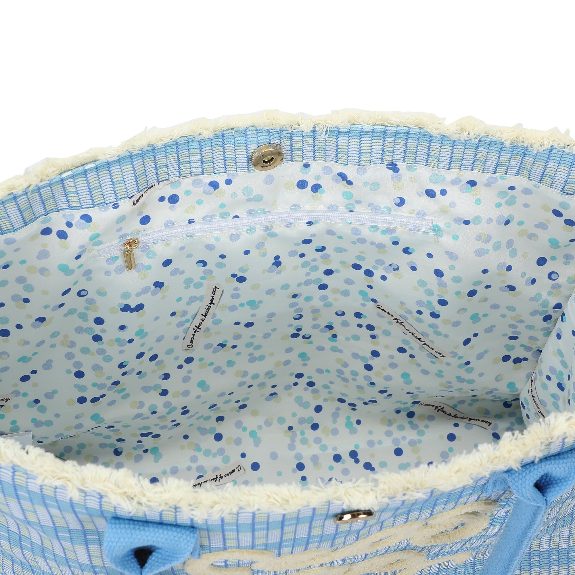 Seas The Day Canvas Tote Bag