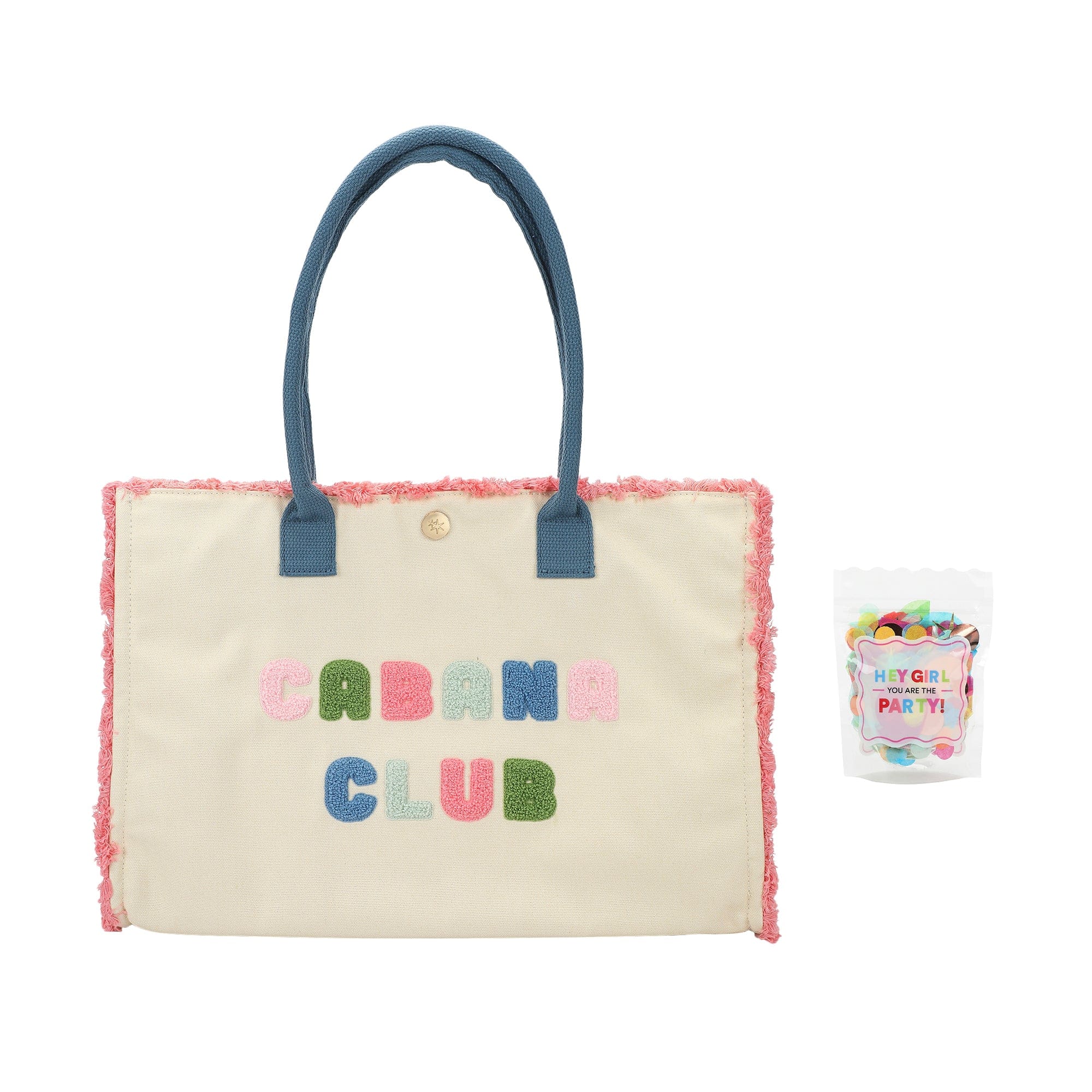 Cabana Club Canvas Tote Bag