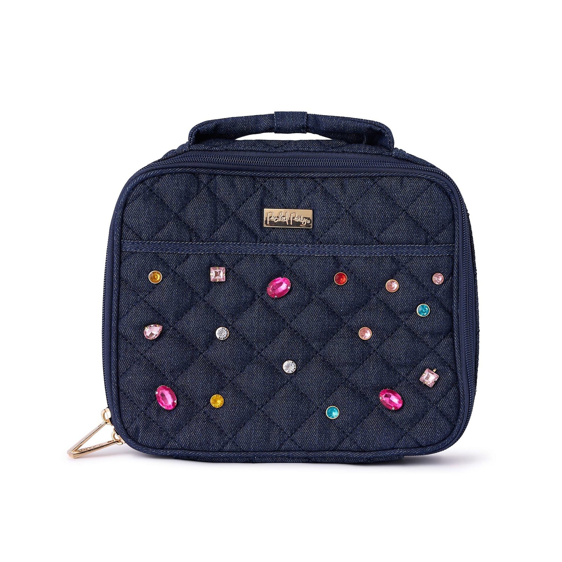 Denim Gems Insulated Lunch Box Anti Microbial Lining