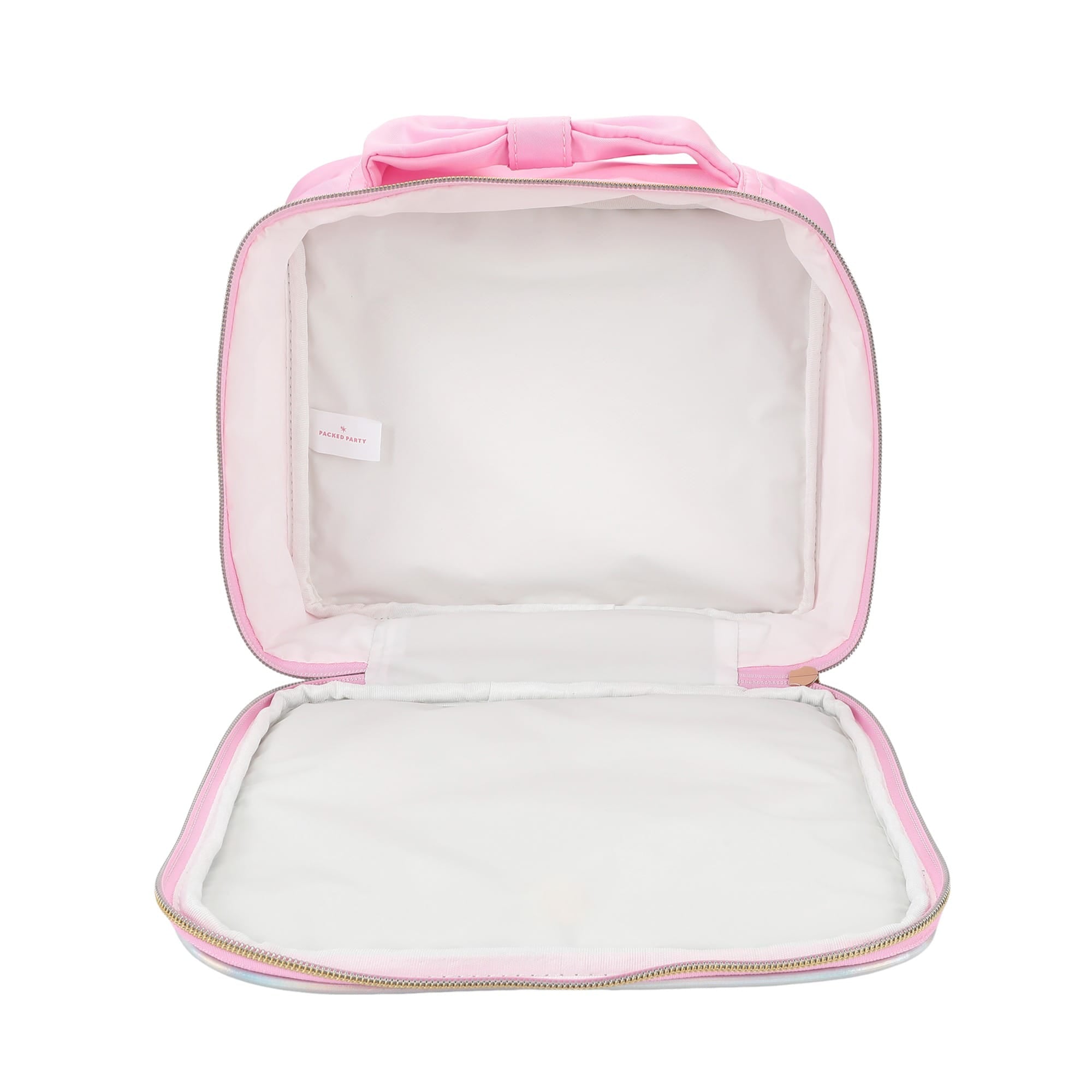 Quilted Confetti Heart Insulated Lunch Box