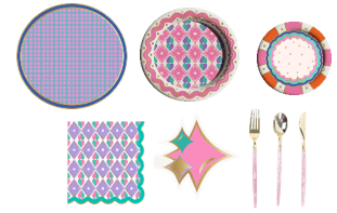 Circus Soirée Tableware Party Kit