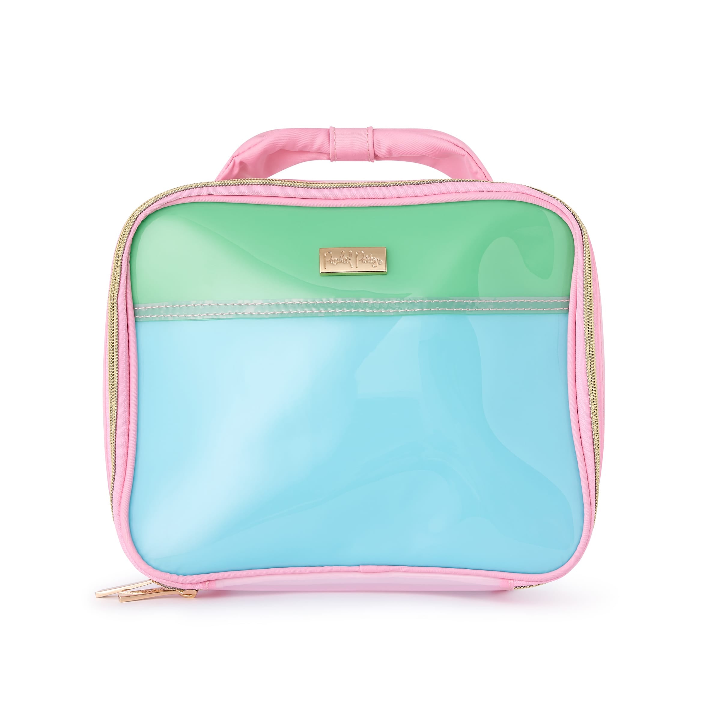 Color Block Jelly Insulated Lunchbox