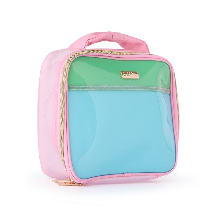 Color Block Jelly Insulated Lunchbox