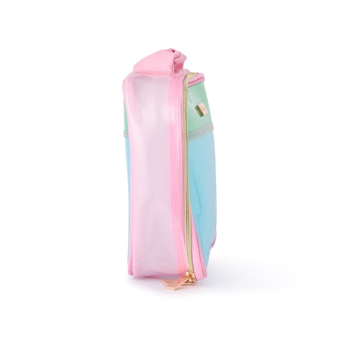Color Block Jelly Insulated Lunchbox