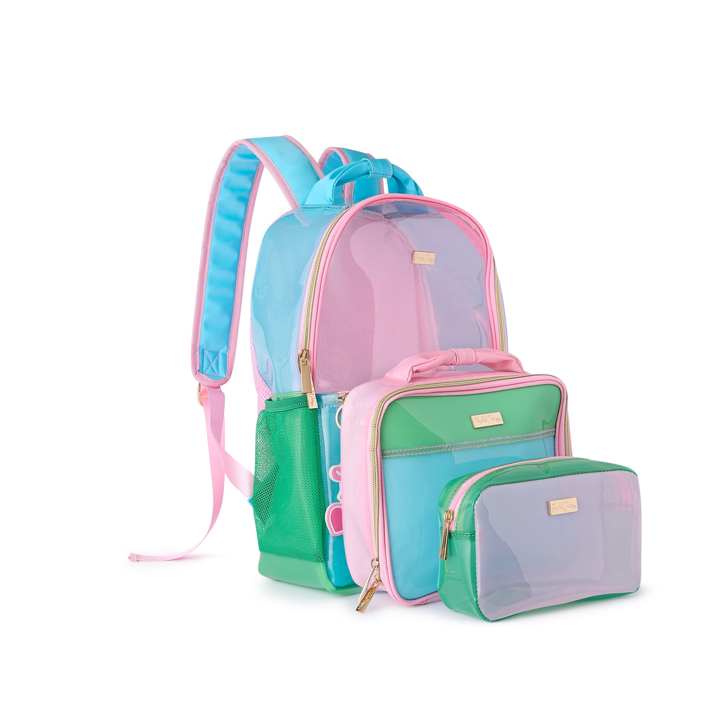 Color Block Jelly Backpack