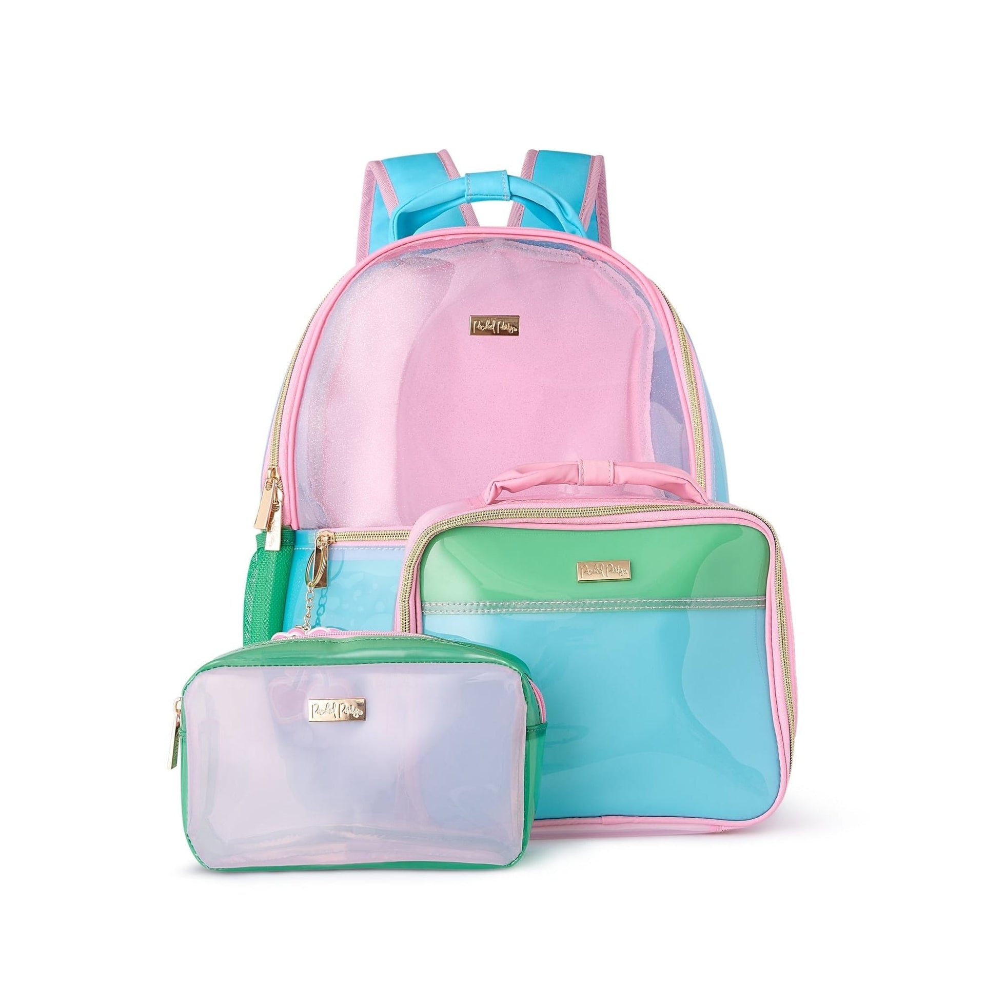Clear Block Jelly Backpack Bundle