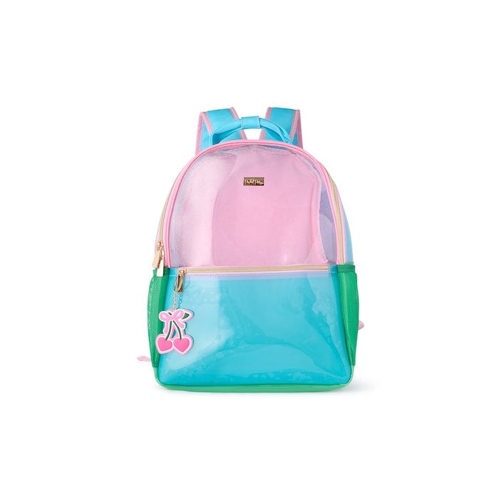 Color Block Jelly Backpack Bundle (Backpack, Lunchbox & Pouch)