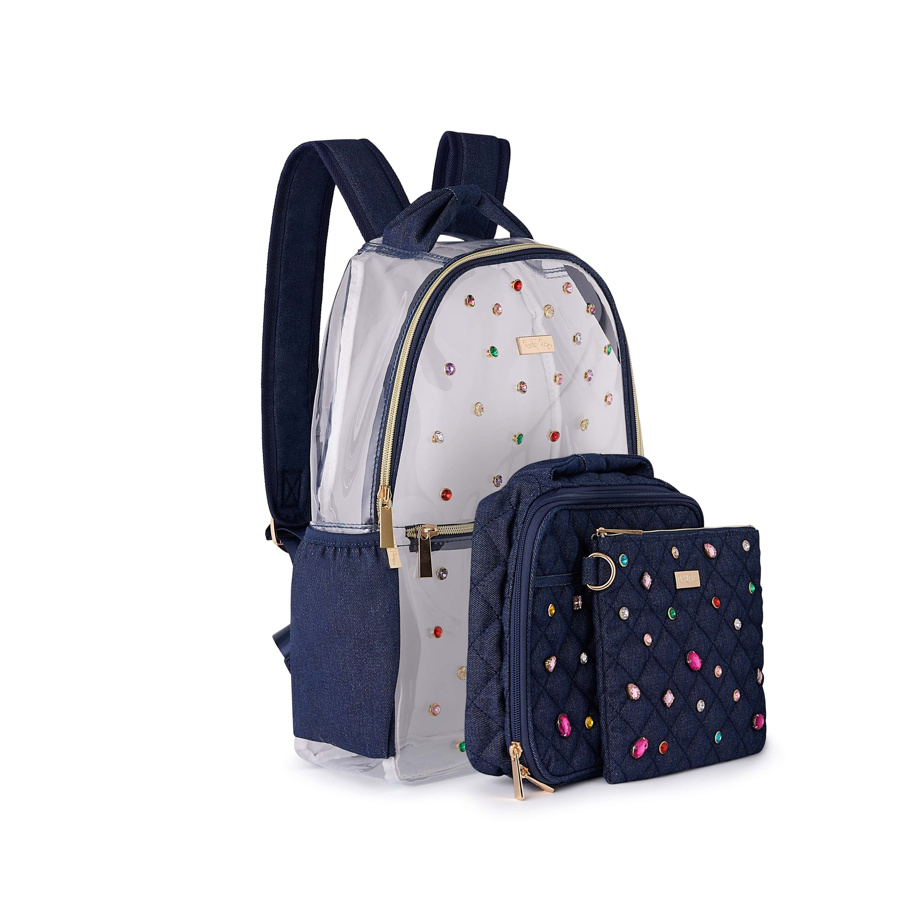 Denim and Gems Backpack and Lunchbox Bundle