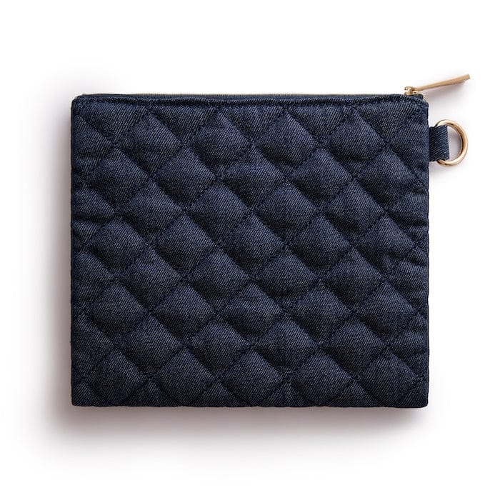 Back To Fun Denim and Gems Everything Pouch