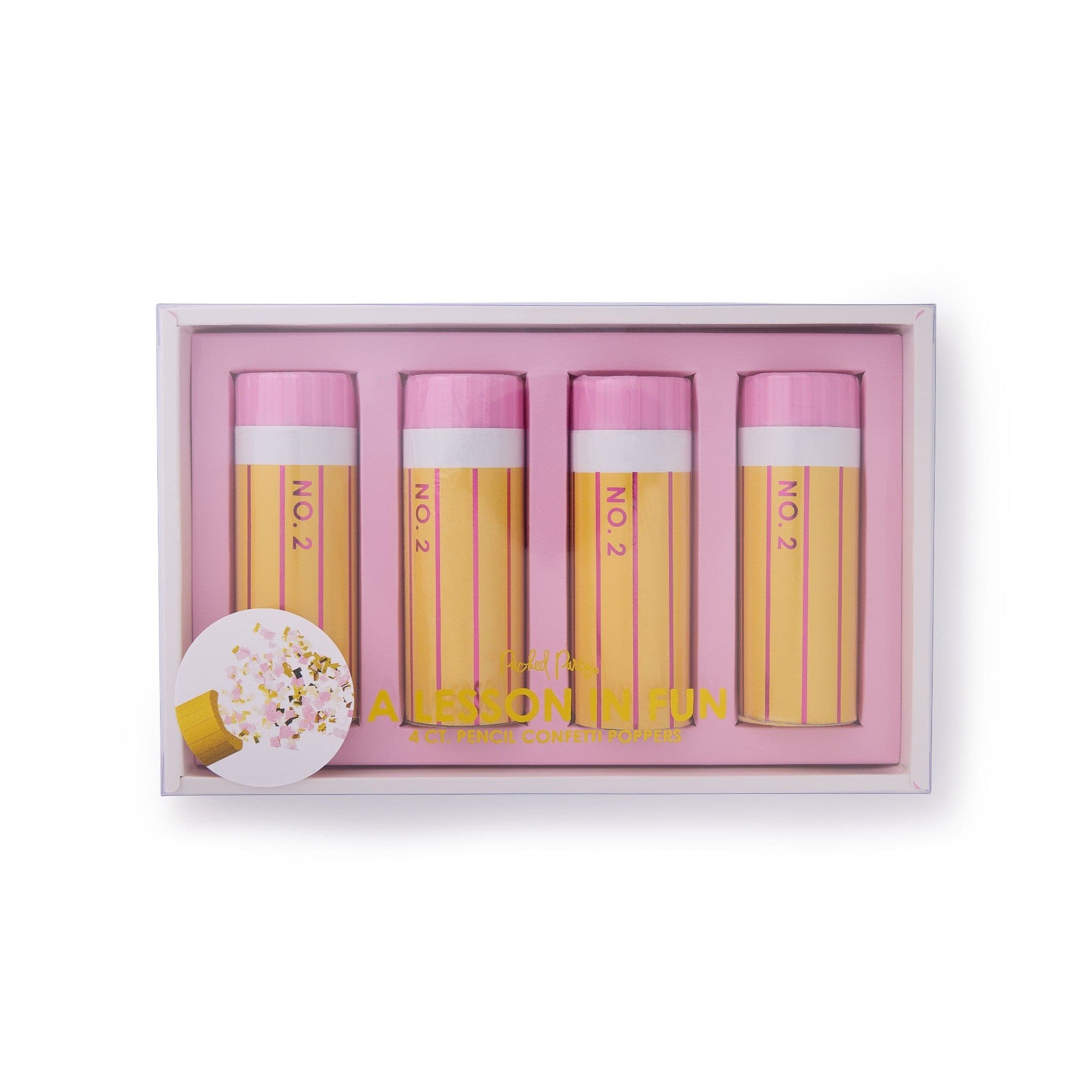 Pencil Confetti Poppers