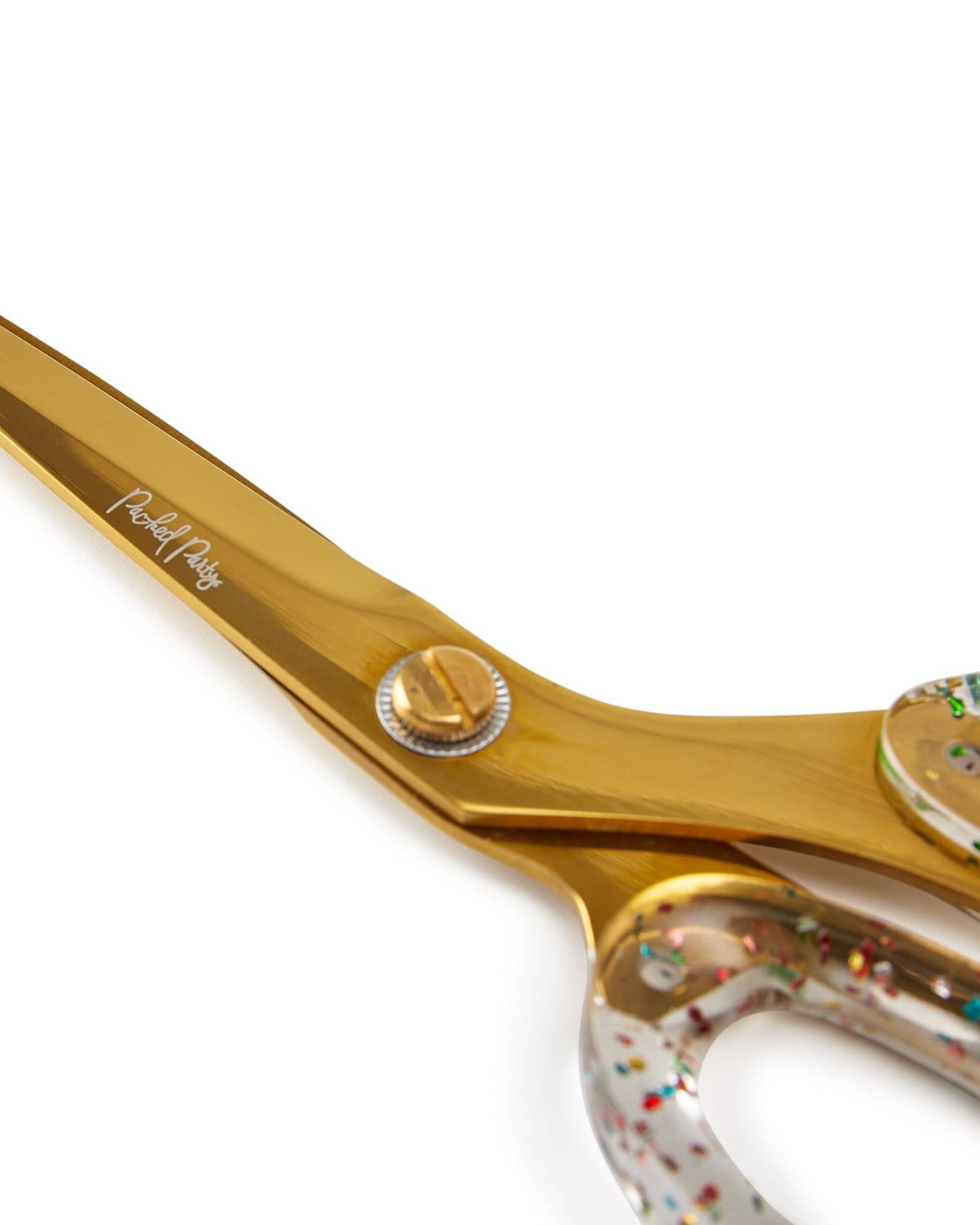 Confetti Injected Acrylic Scissors