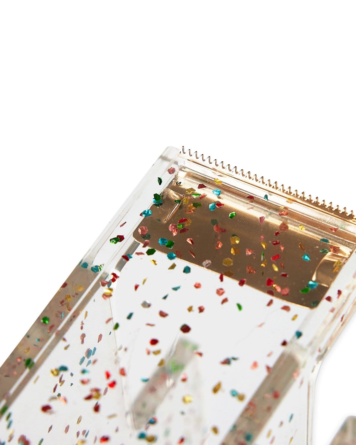 Confetti Injected Acrylic Tape Dispenser