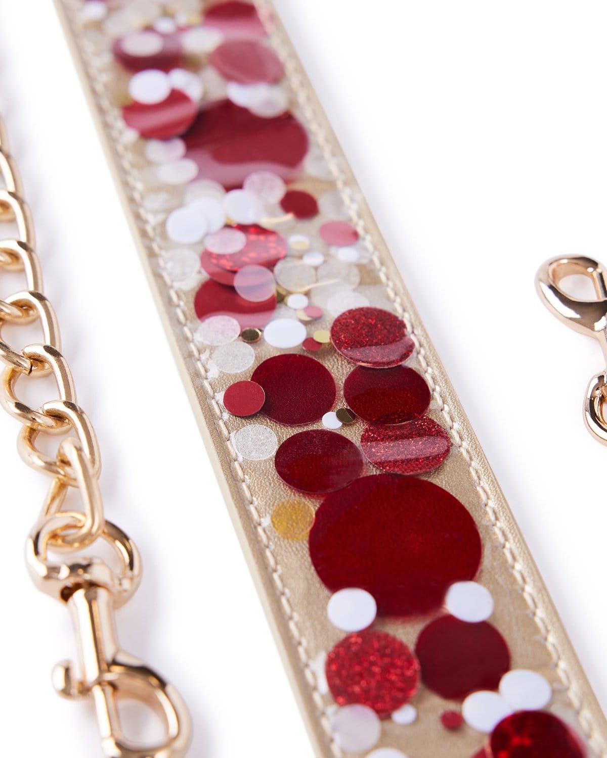Confetti Strap and Clear Crossbody Bundle