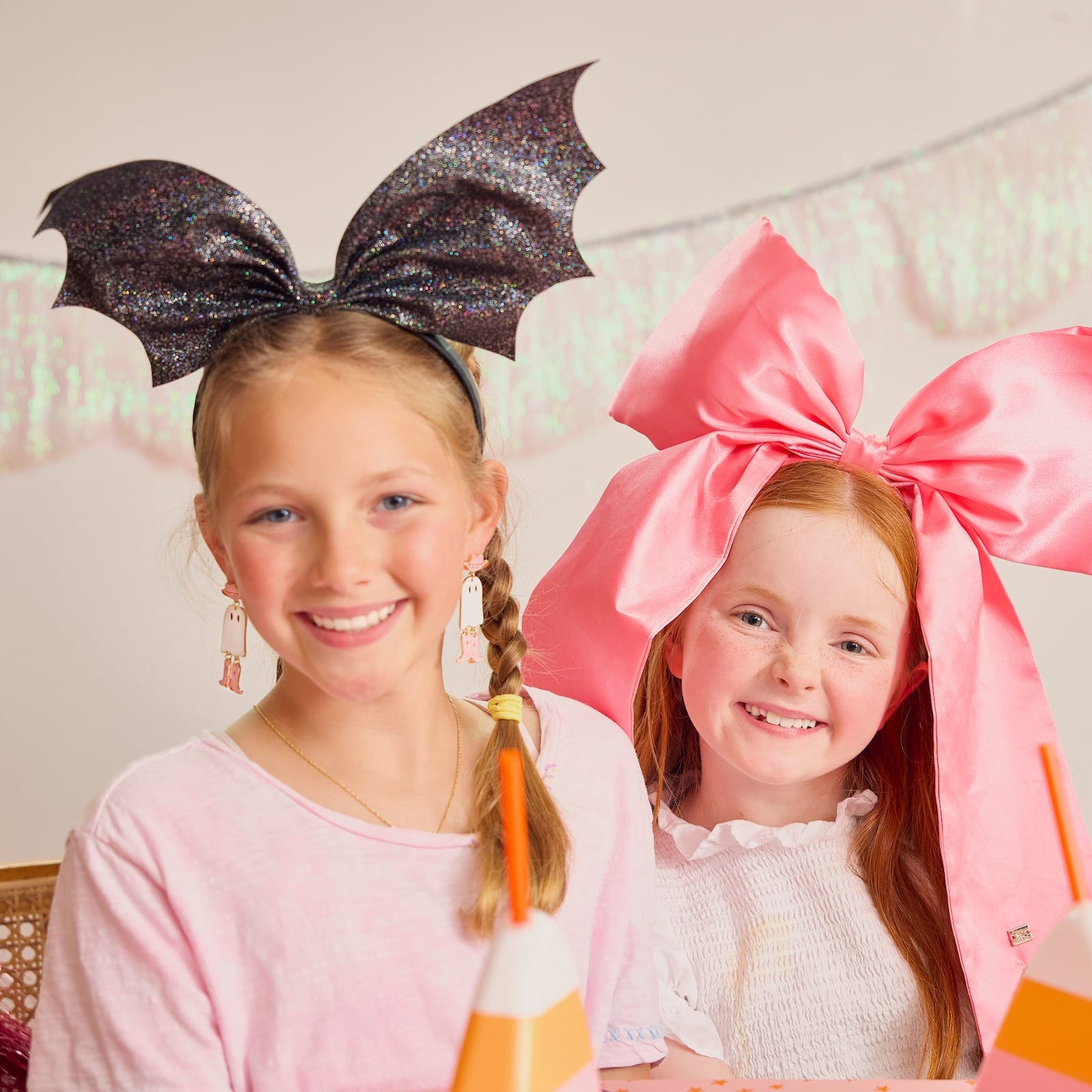 Glitter Bat Novelty Headband
