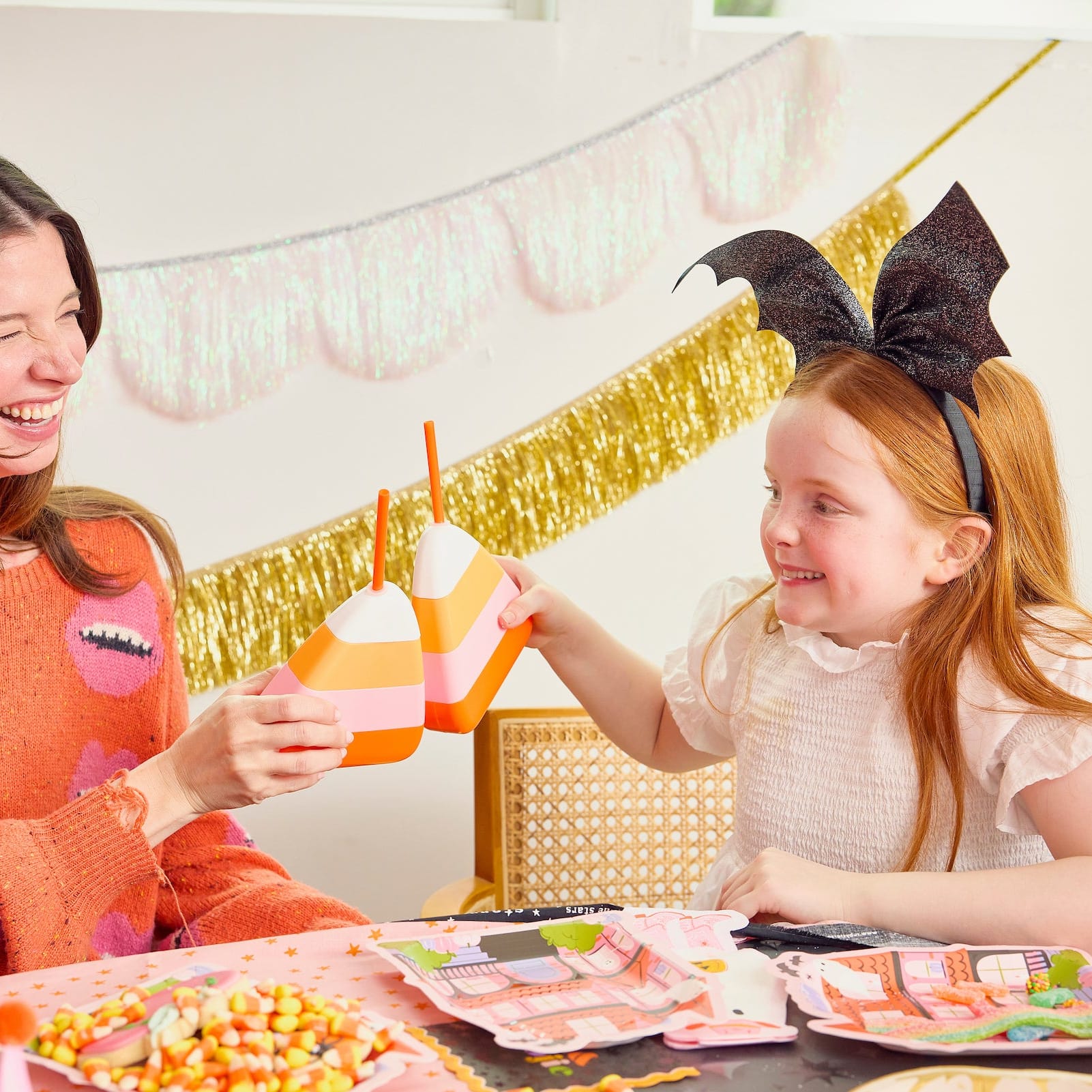 Glitter Bat Novelty Headband