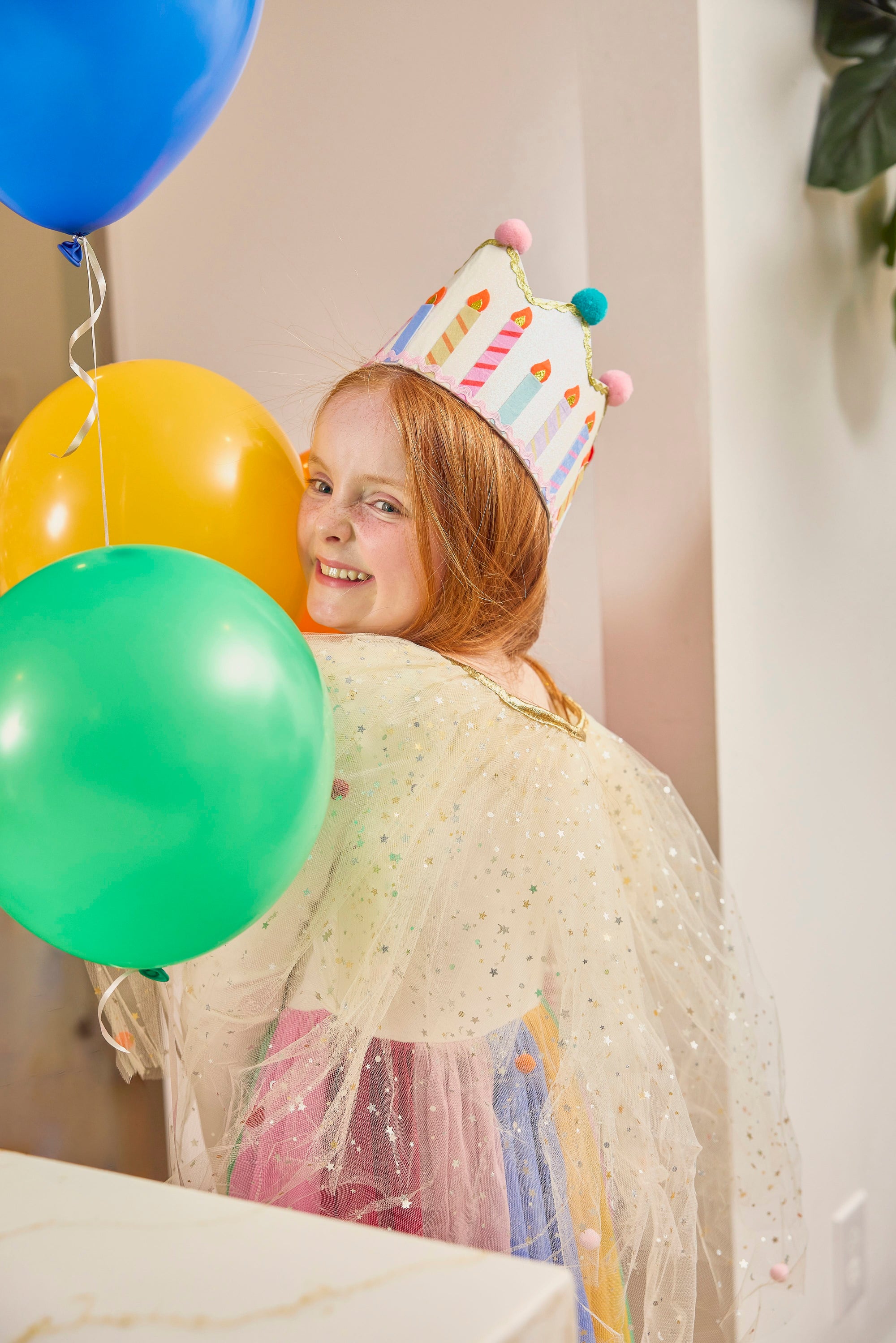 Frosted In Fun Tulle Celebrations Cape