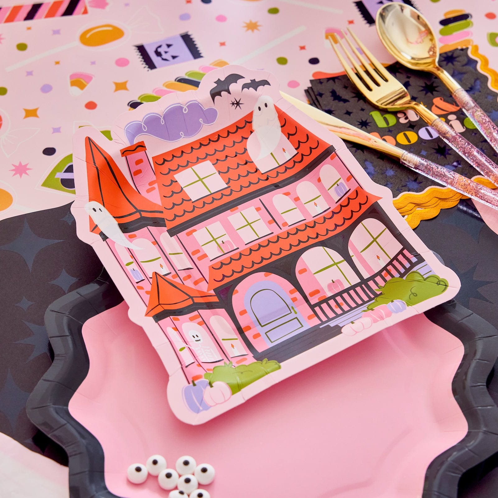 Haunted House Dessert Plates (10 ct)