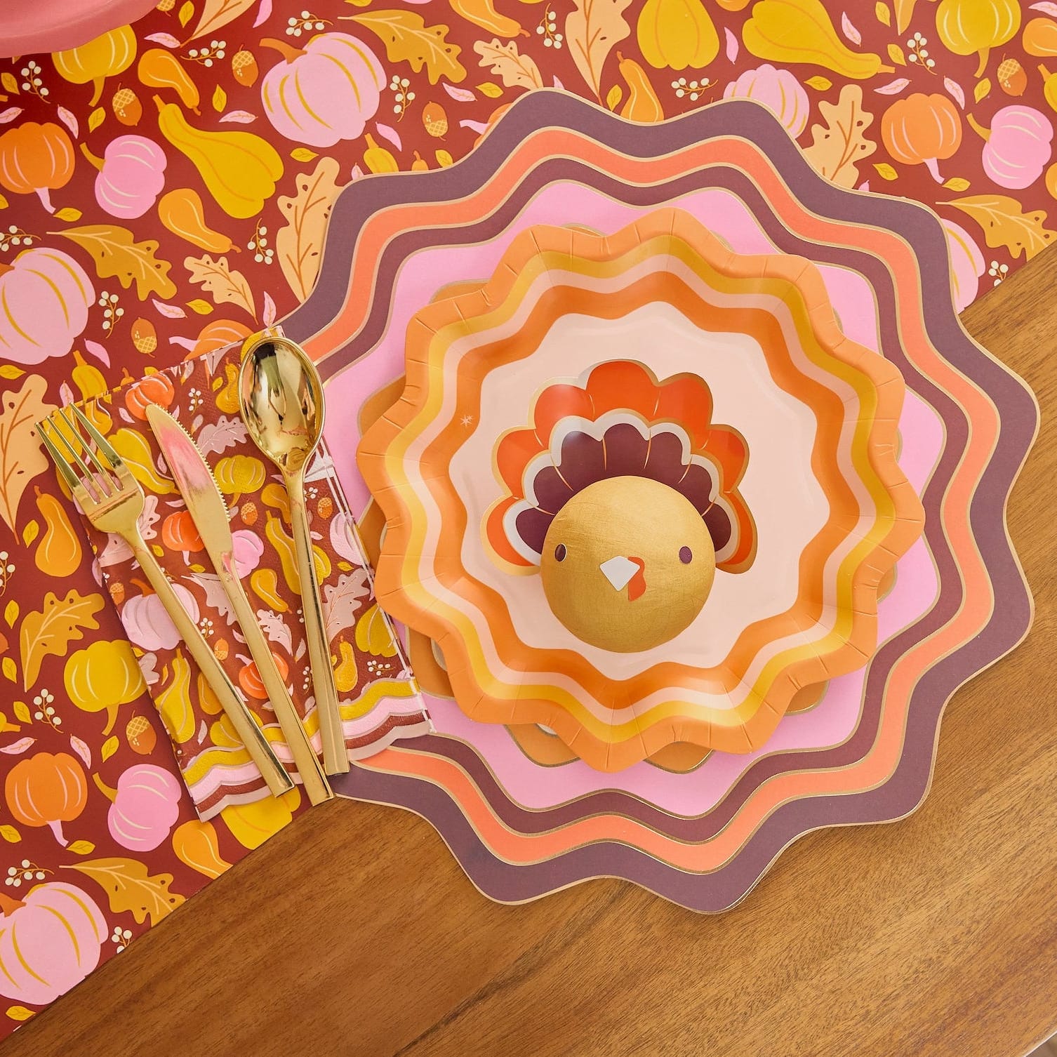 Fall Gourds Guest Towel Paper Napkins (16 ct)