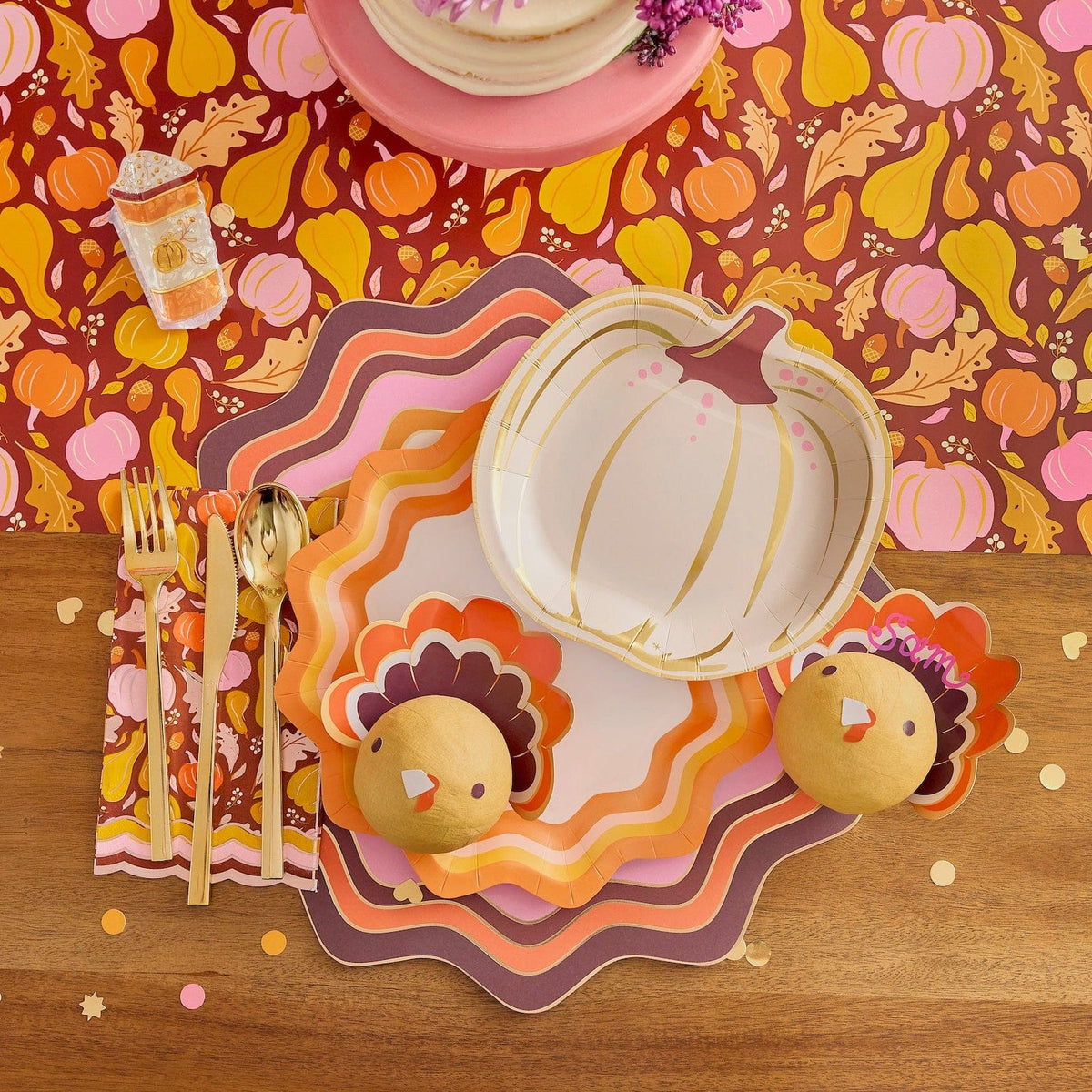Fall Gourds Guest Towel Paper Napkins (16 ct)