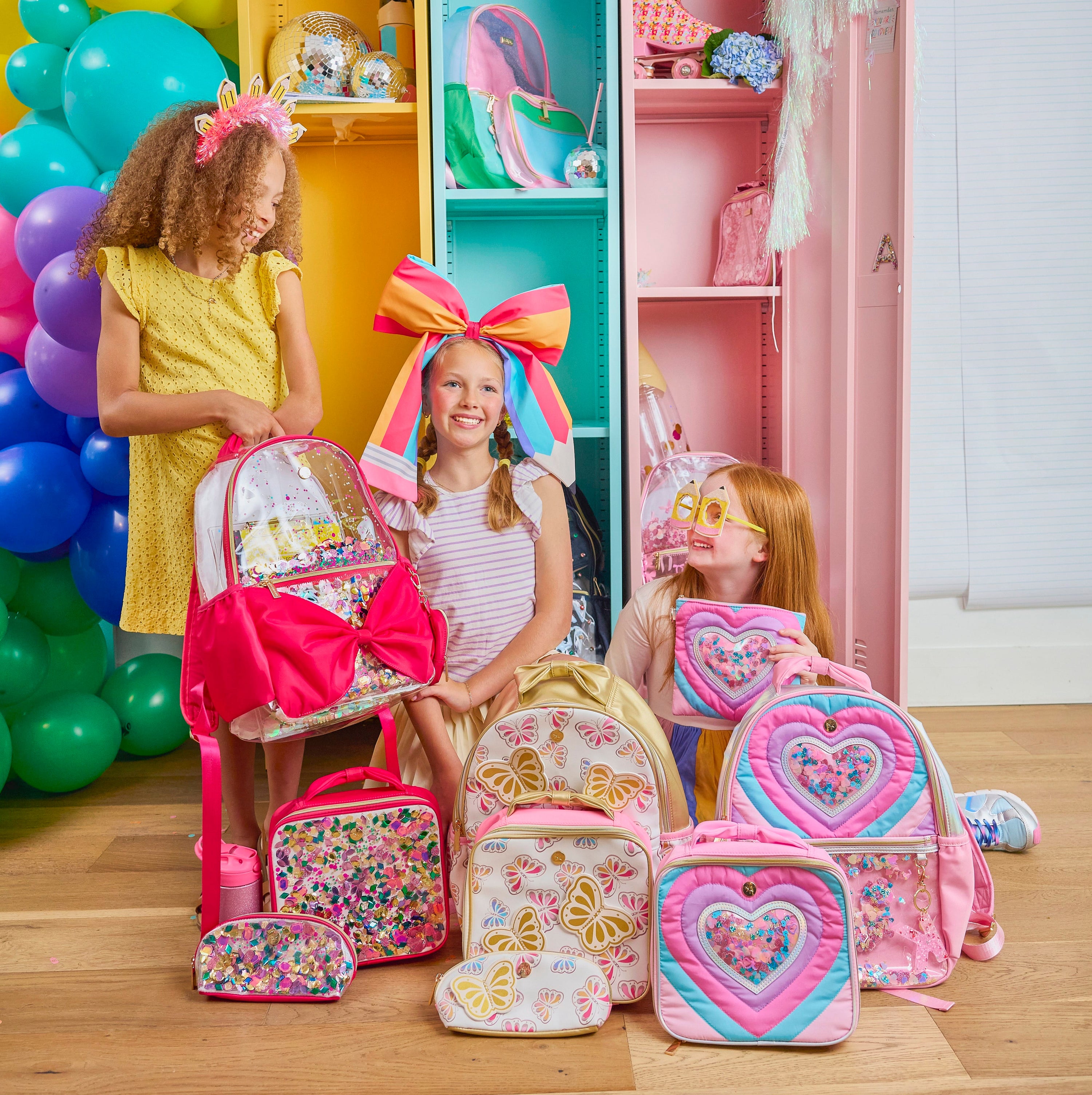 Gold Butterfly Insulated Lunch Box